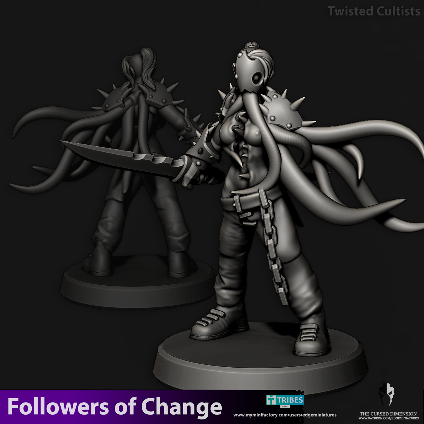 Twisted Cultists 28mm - Followers of Change