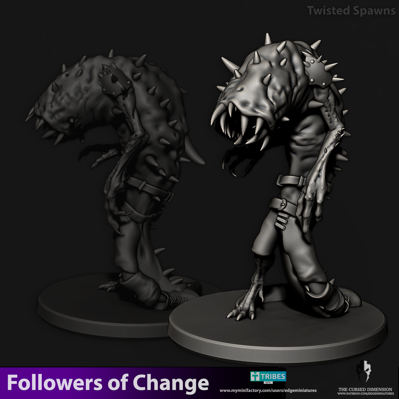 Twisted Spawns 28mm - Followers of Change