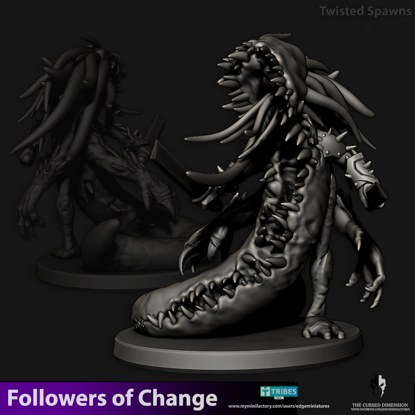 Twisted Spawns 28mm - Followers of Change