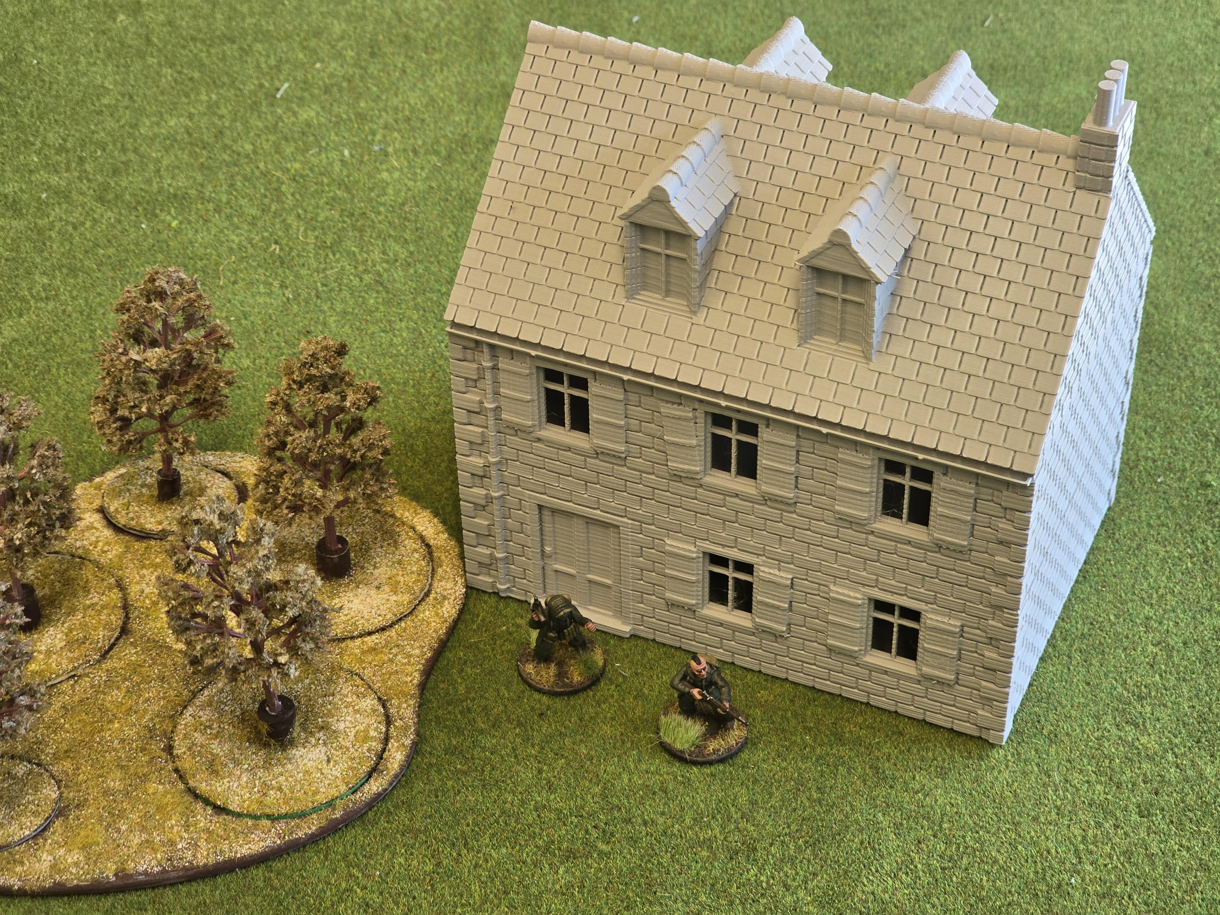 Normandy Village House Double Storey Type 3 - 155 to 32mm