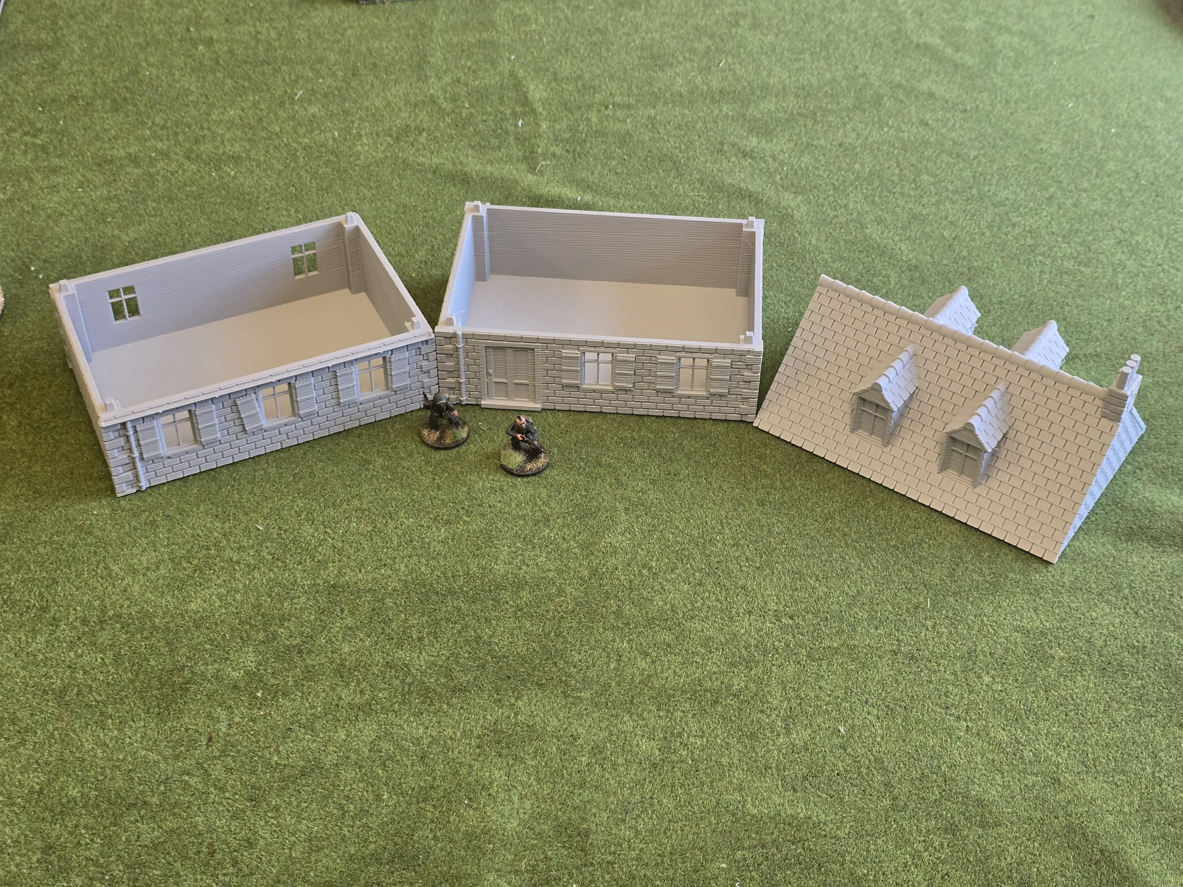 Normandy Village House Double Storey Type 3 - 155 to 32mm