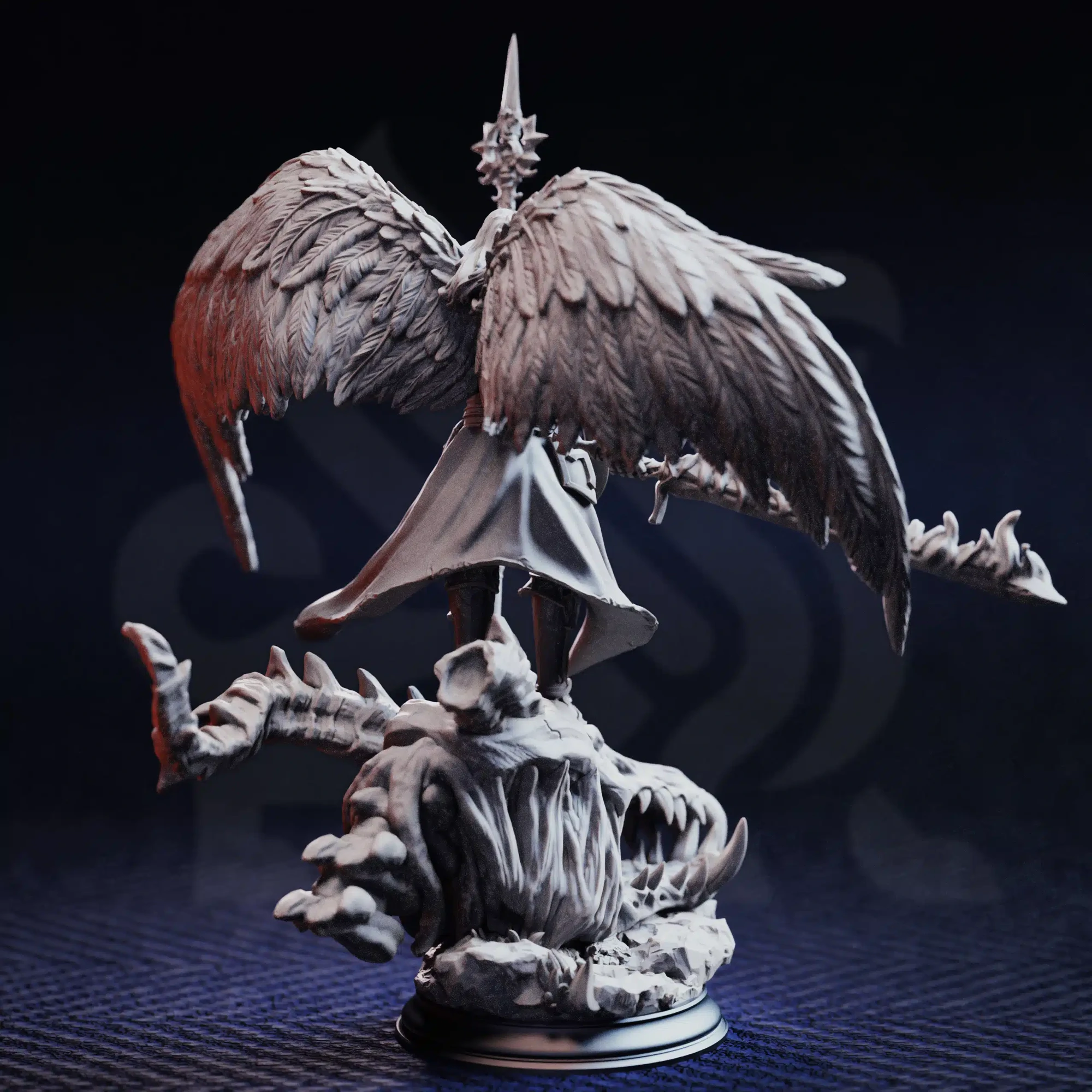 Tyrius the Reborn - Angle of Erdrydion - 32mm or 75mm RPG Model