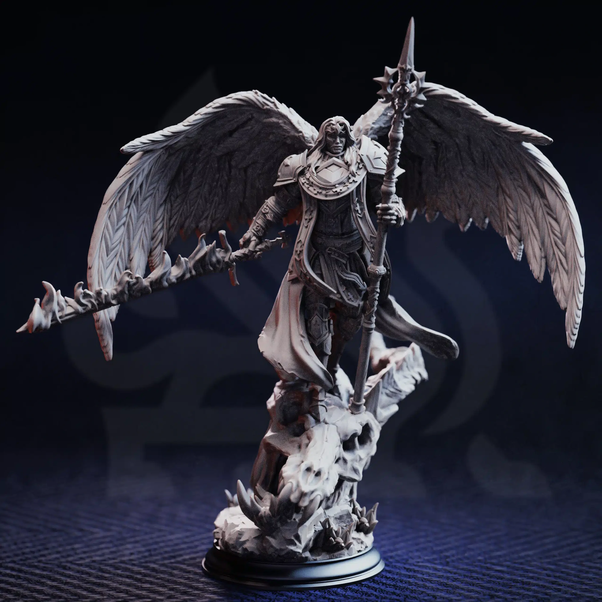 Tyrius the Reborn - Angle of Erdrydion - 32mm or 75mm RPG Model