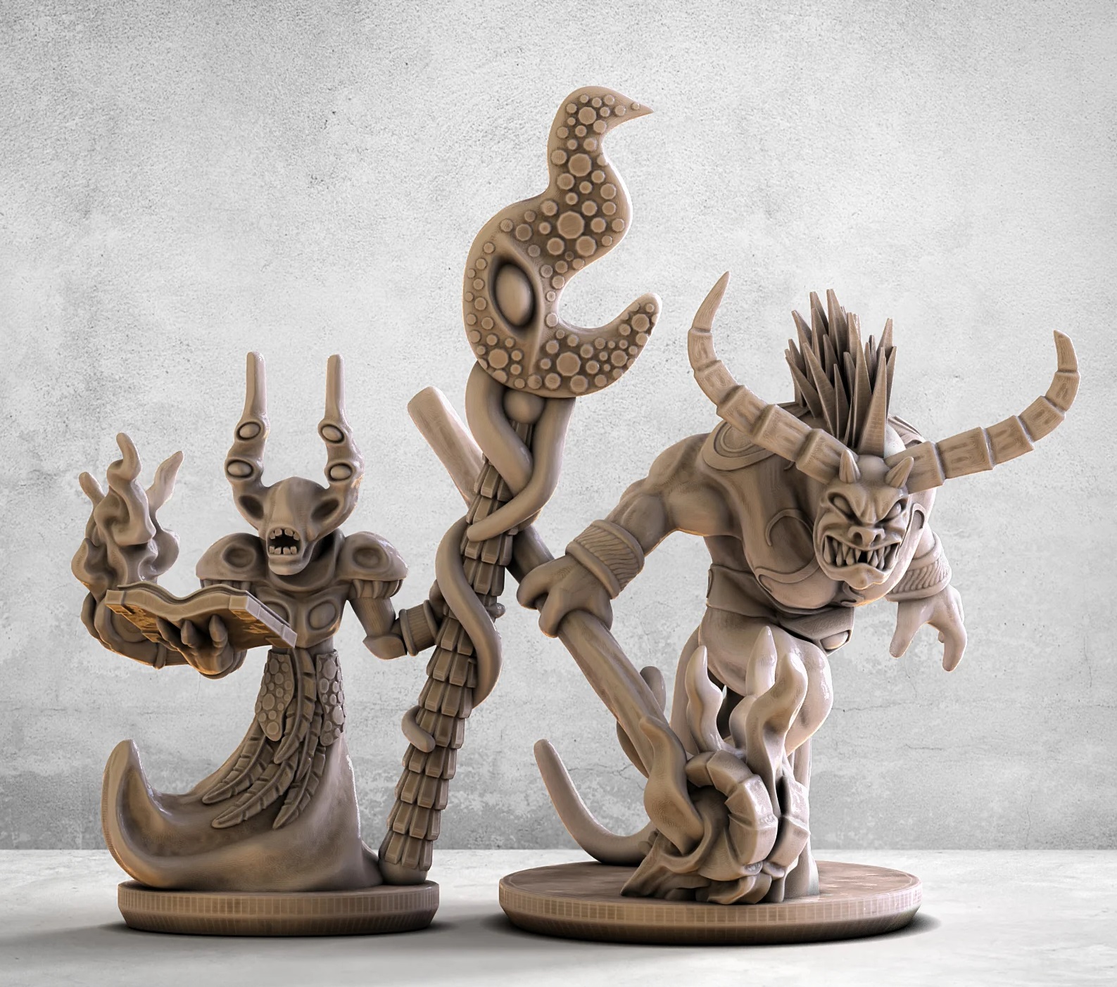 Ankylo Deamons - Warmaster 10mm