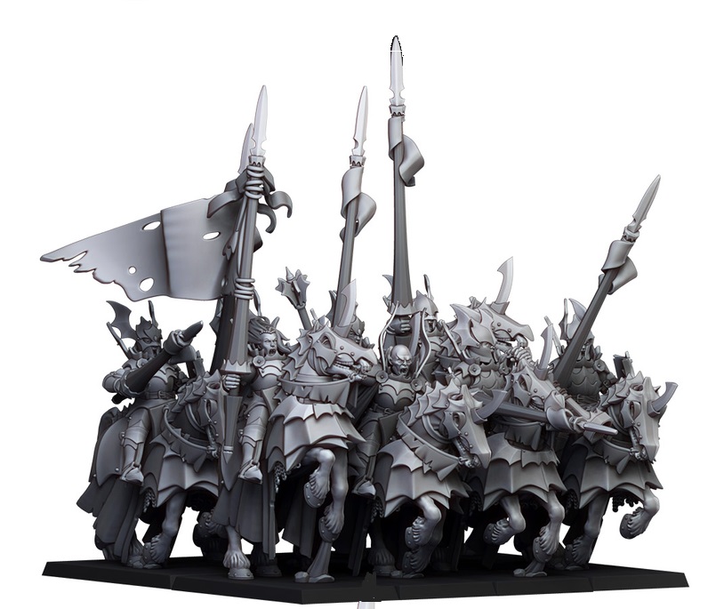 Mounter Vampire Knights - 25mm to 32mm - Transylvania