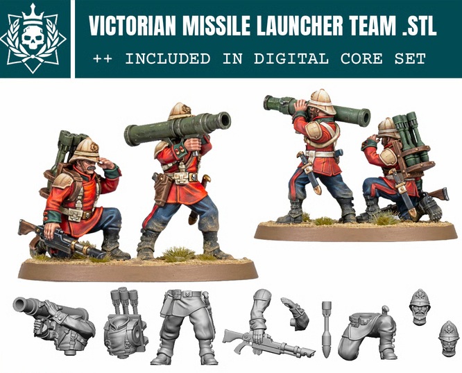 Victorian Missile Launcher Unit