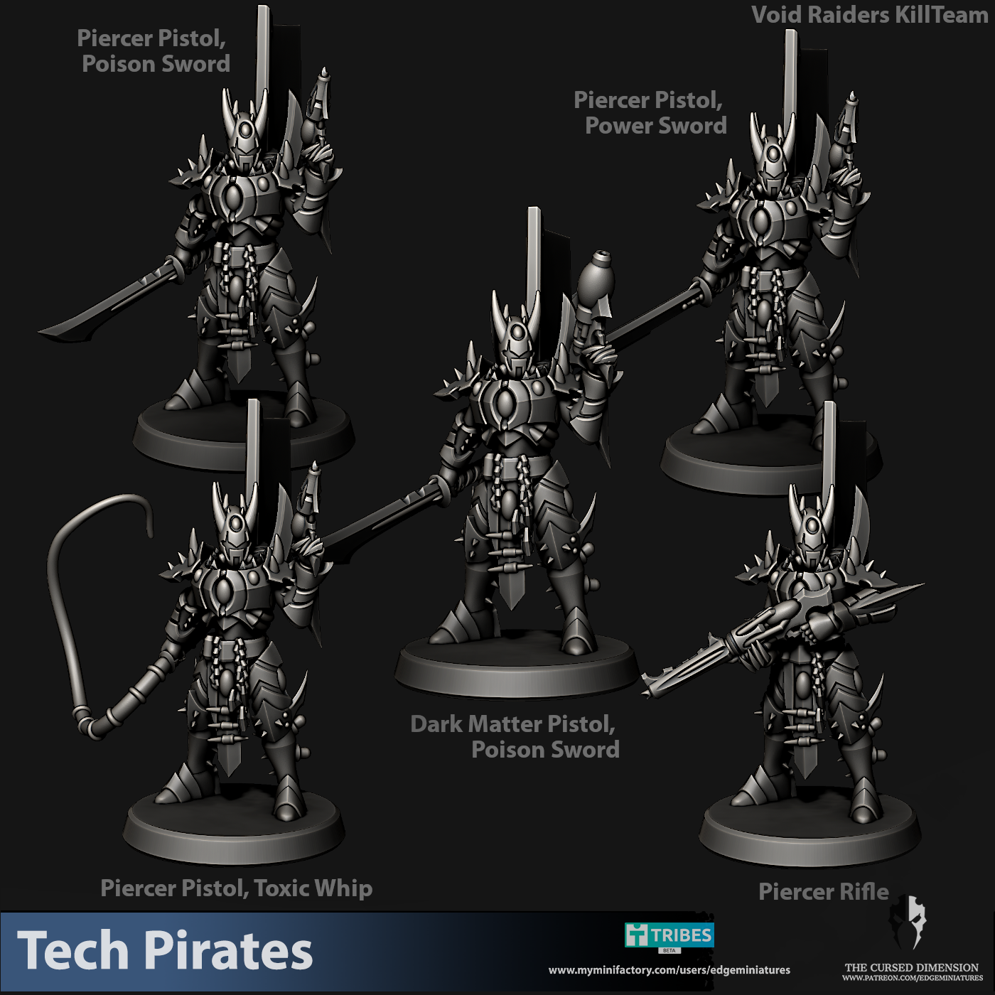 Tech Pirates VoidRaiders - Kill Team - 28mm