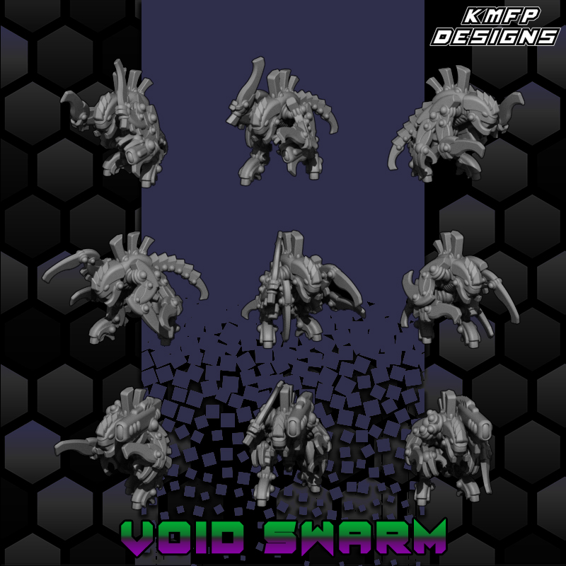 Warrior Constructs - 8mm - Void Swarm Constructs