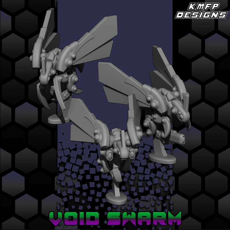 Ariel Hunter Constructs - 8mm - Void Swarm Constructs