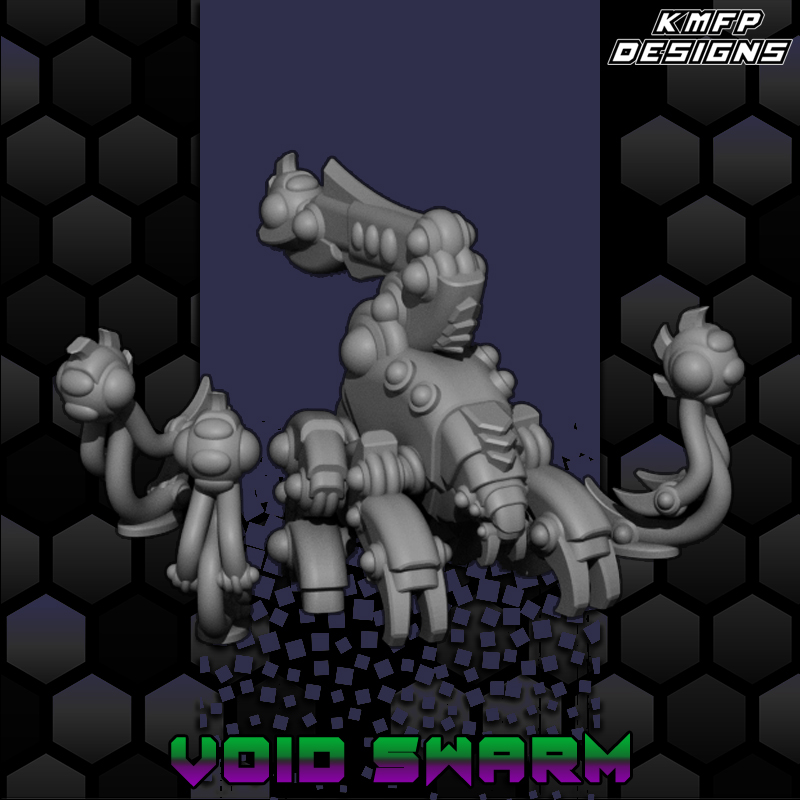 Light Artillery Constructs - 8mm - Void Swarm Constructs