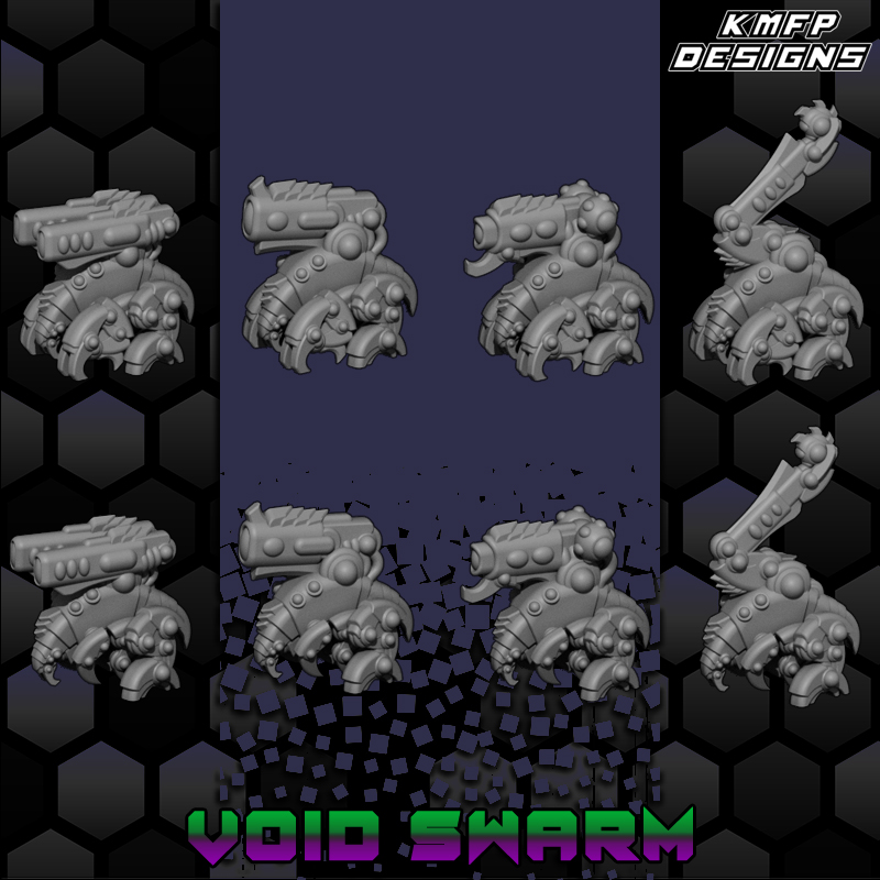 Light Artillery Constructs - 8mm - Void Swarm Constructs