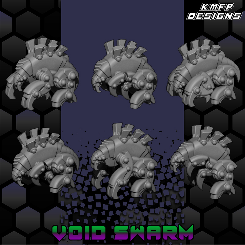 Light Artillery Constructs - 8mm - Void Swarm Constructs