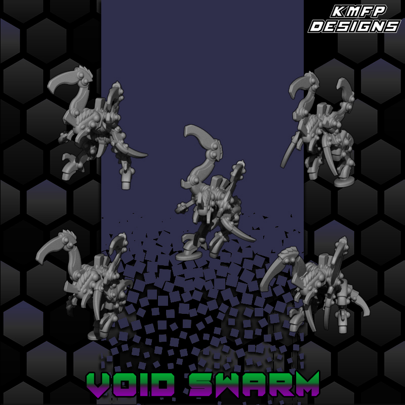 Assassin Constructs - 8mm - Void Swarm Constructs