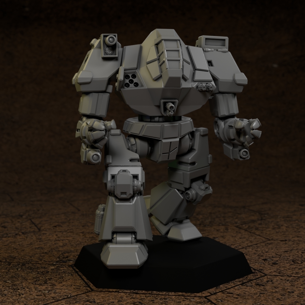 Marshal For American Mecha - Battletech 1/265th to 1/285 Scale