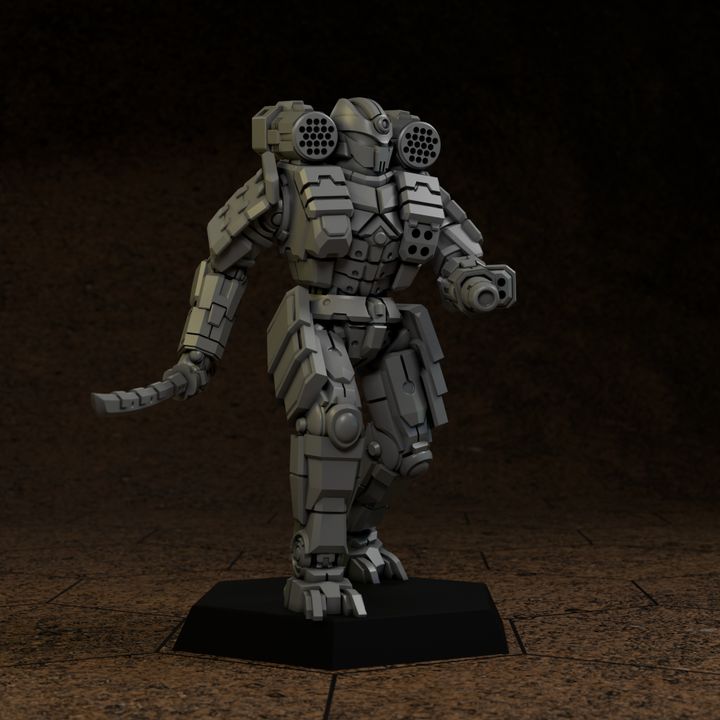 No-Dachi For American Mecha - Battletech 1/265 to 1/285 Scale