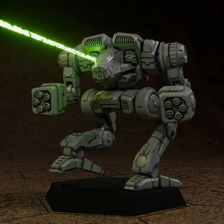 Black Hawk Ku For American Mecha - Battletech 1/265 to 1/285 Scale