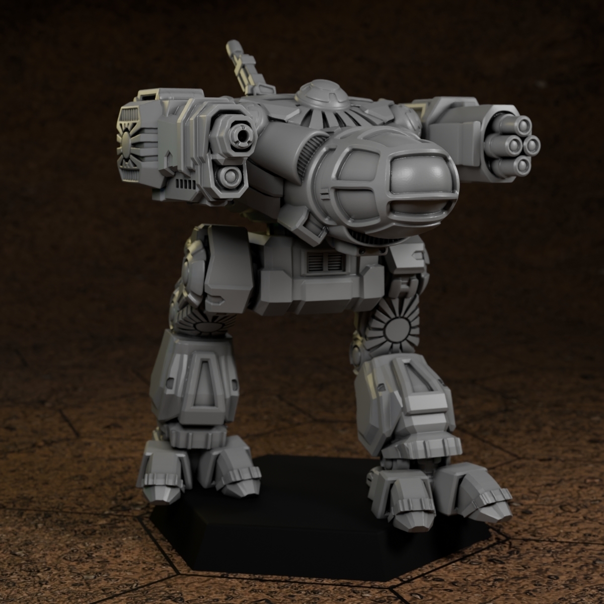 Jinggua For American Mecha - Battletech 1/265 to 1/285 Scale