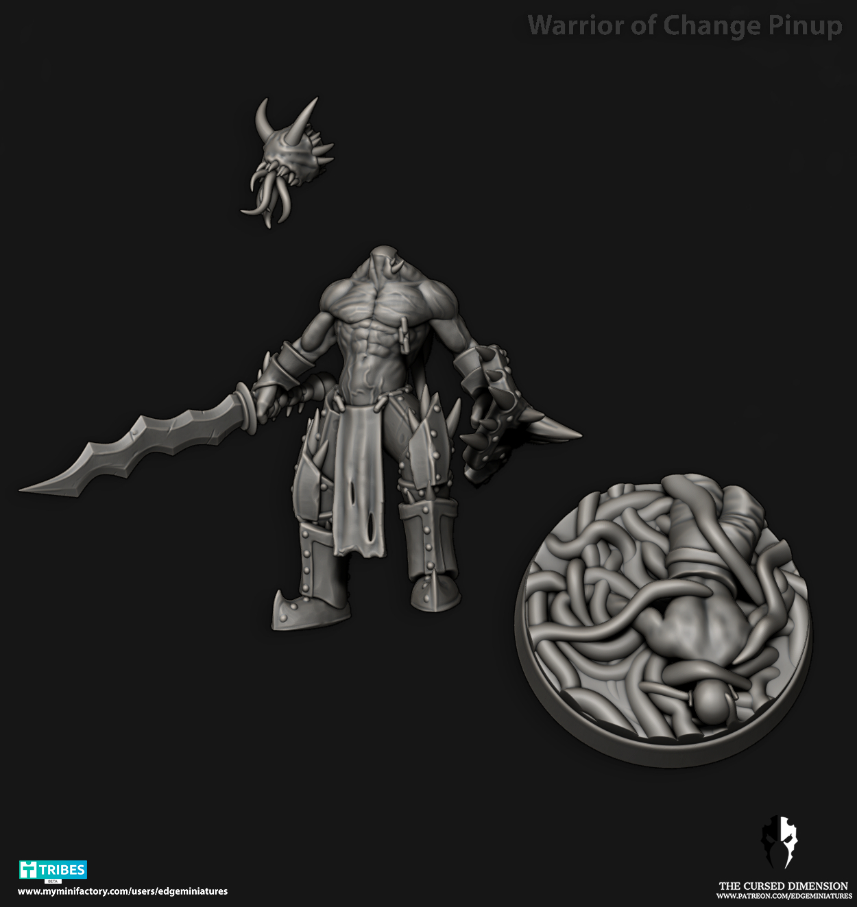 Warrior & Caster Set 28mm - Followers of Change