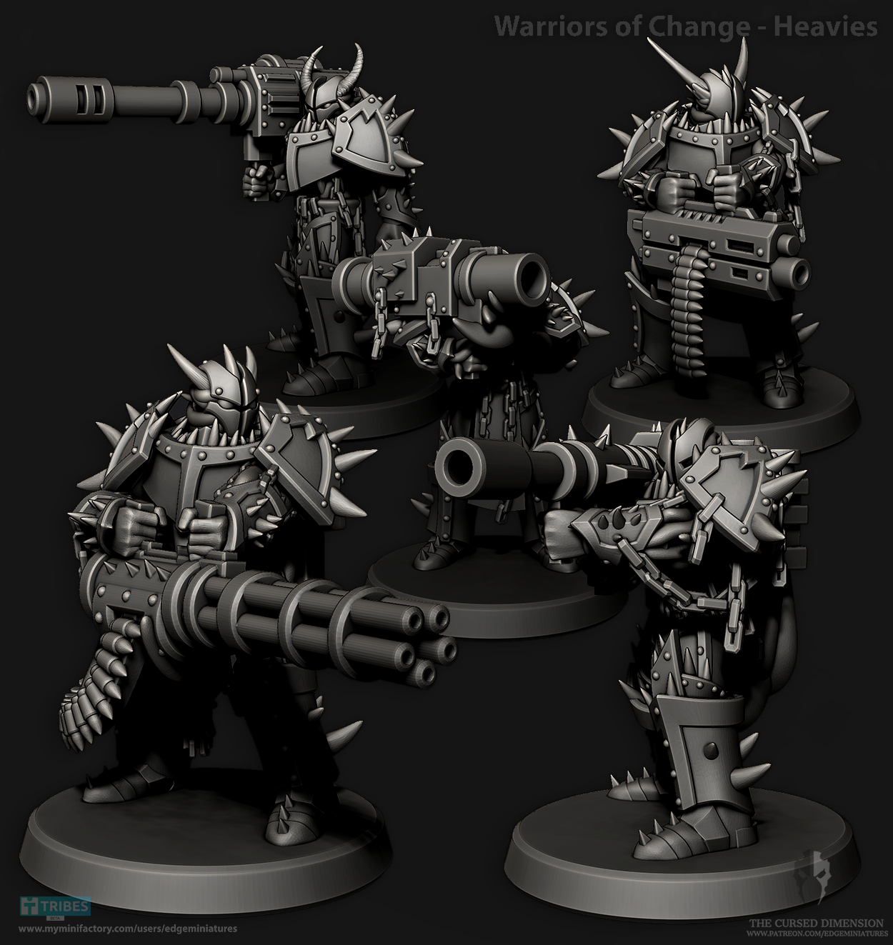 Warriors of Change 28mm - Followers of Change