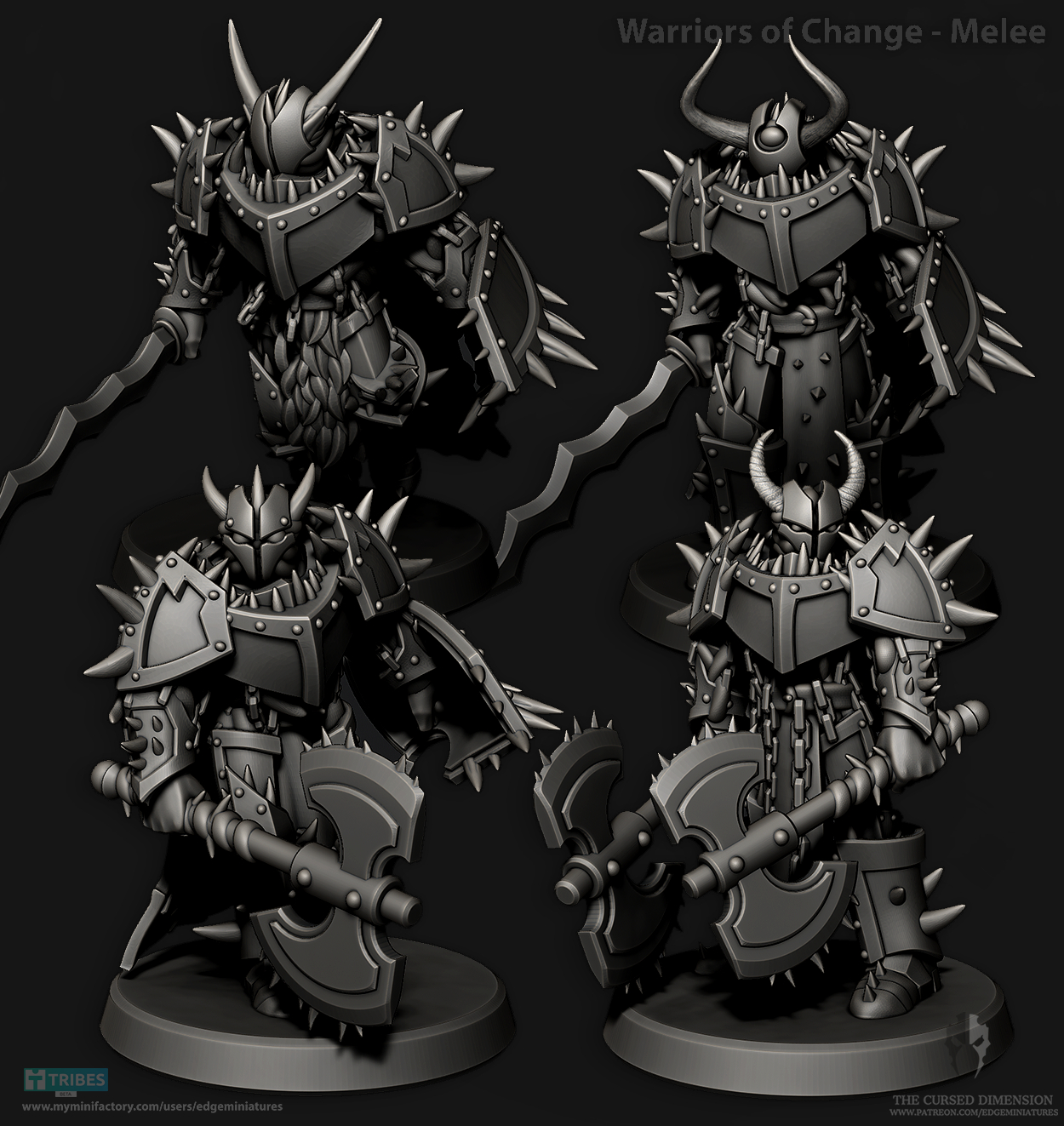 Warriors of Change 28mm - Followers of Change