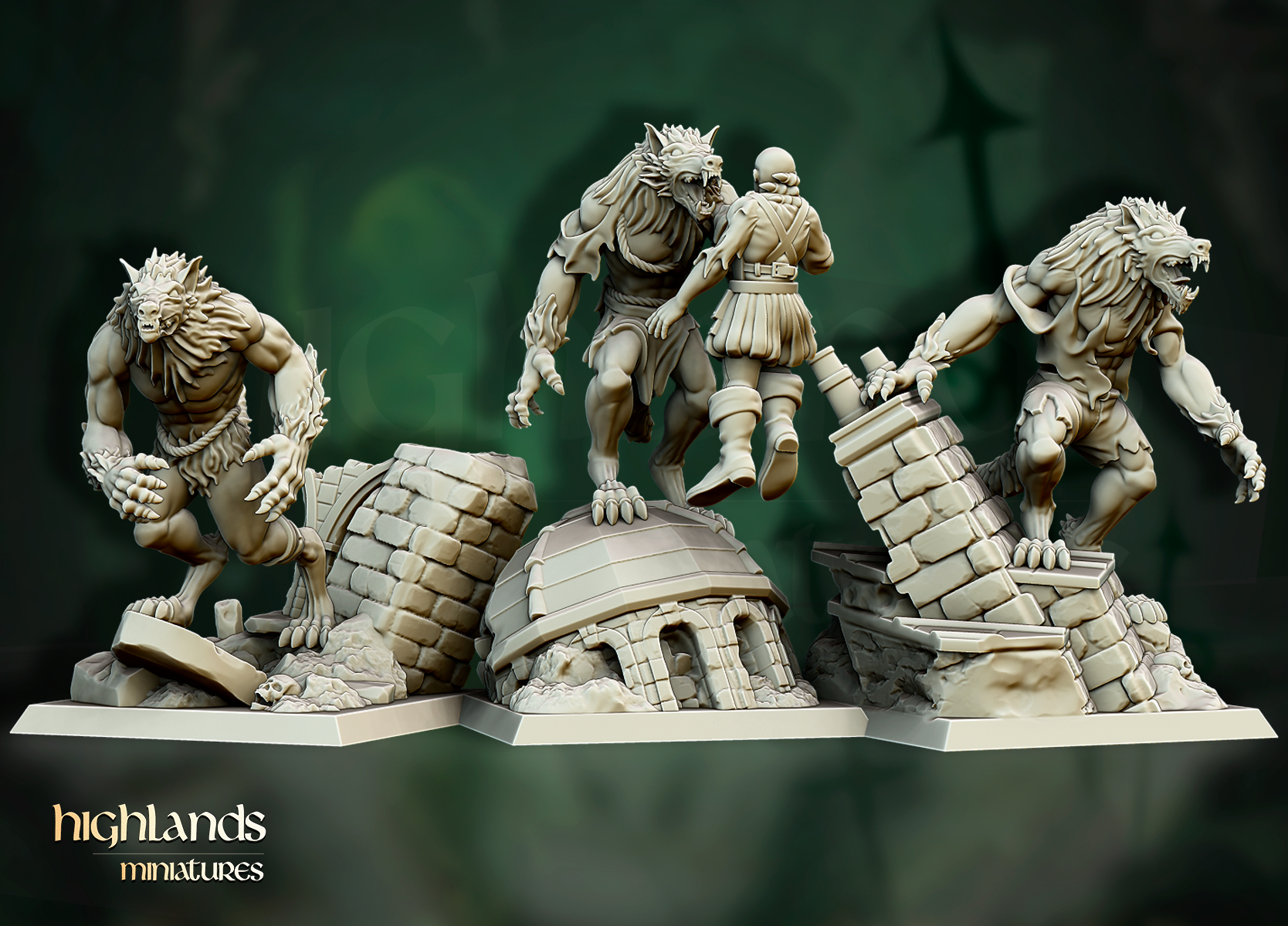 Werewolves Unit - 25mm to 32mm - Transylvania