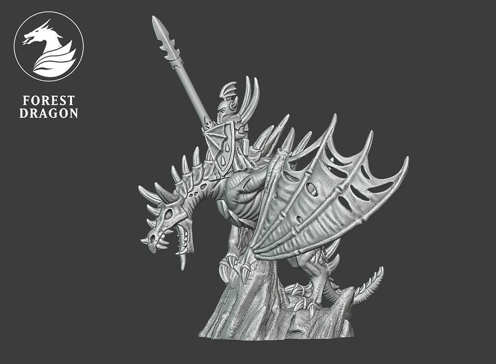 Vampire Lord/Winged Horror - 10mm Vampire Counts