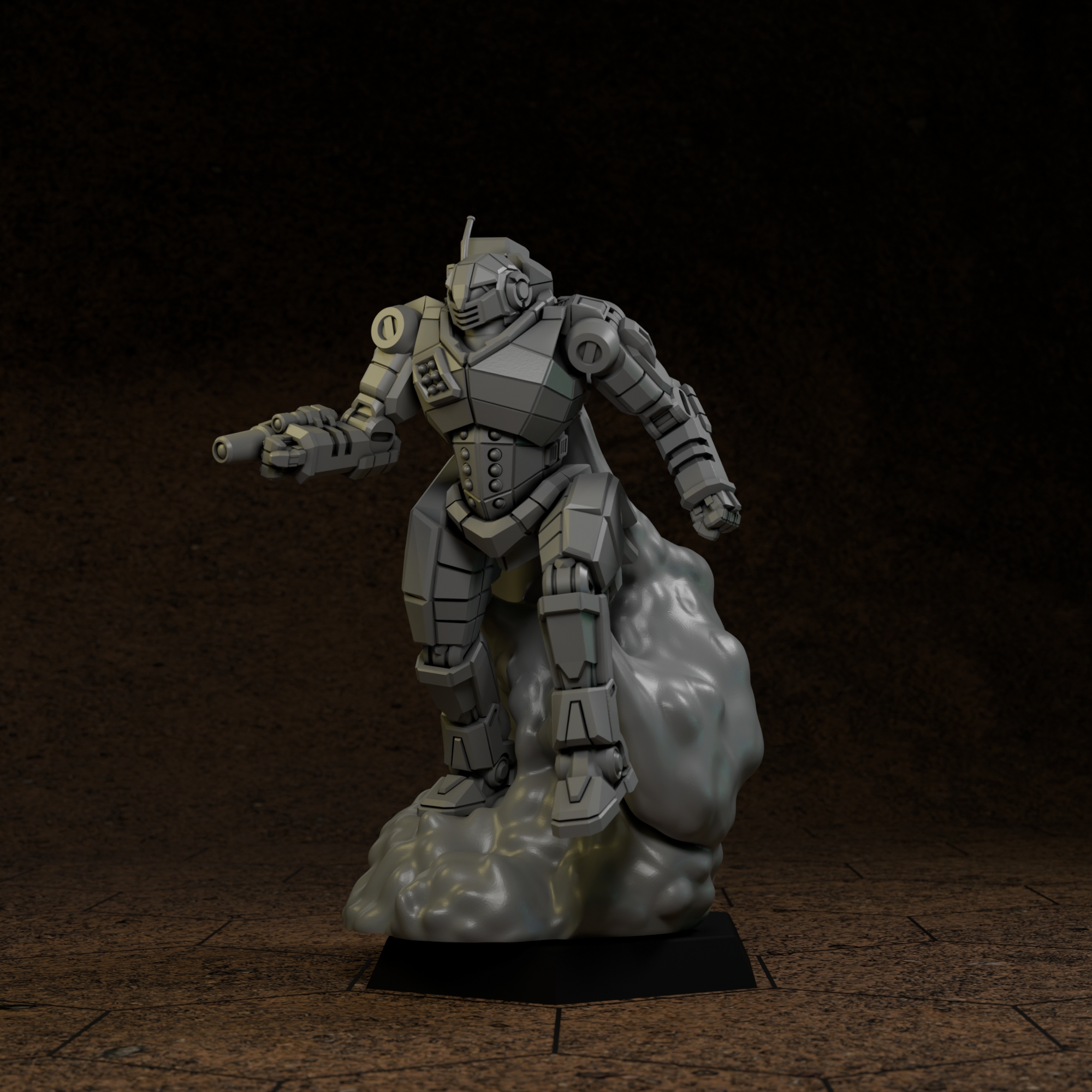 Wyvern For American Mecha - Battletech 1/265 to 1/285 Scale