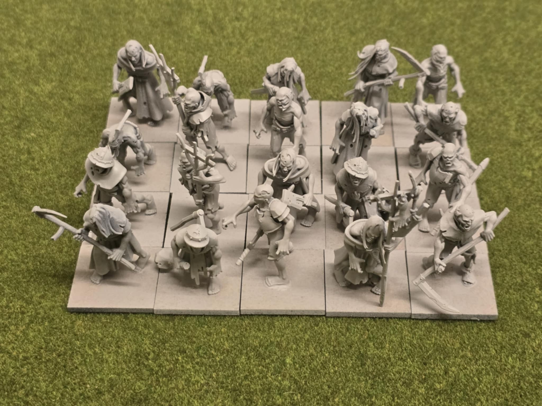 Zombie Unit - 28 to 32mm - Monsters of the Crypt