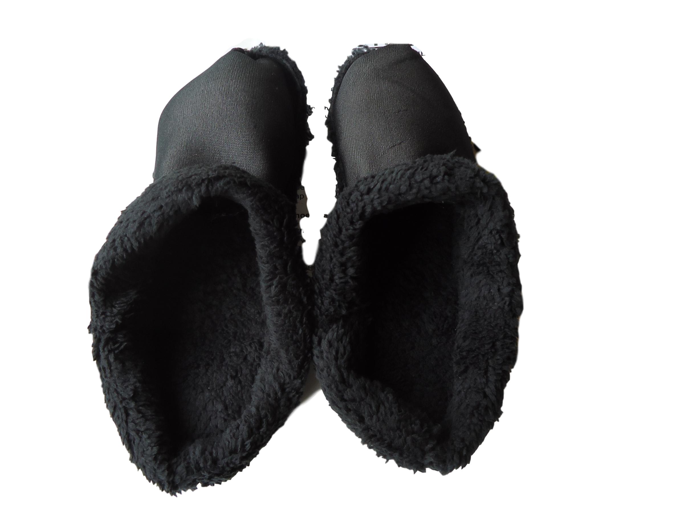 replacement insoles liners for clogs crocs mules style shoes black fur for a furry lining