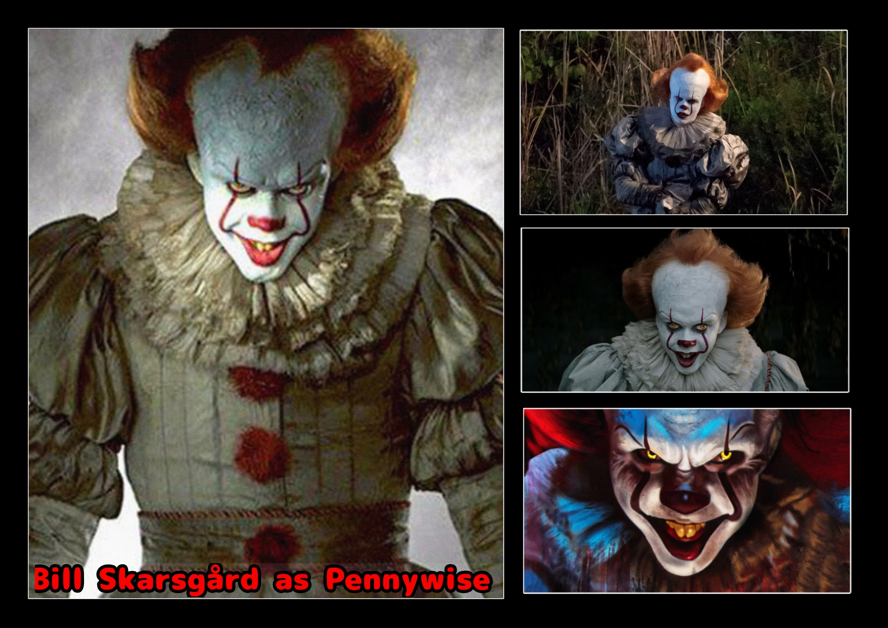 Limited Edition Creepy Pennywise Poster By Tiffany Horror