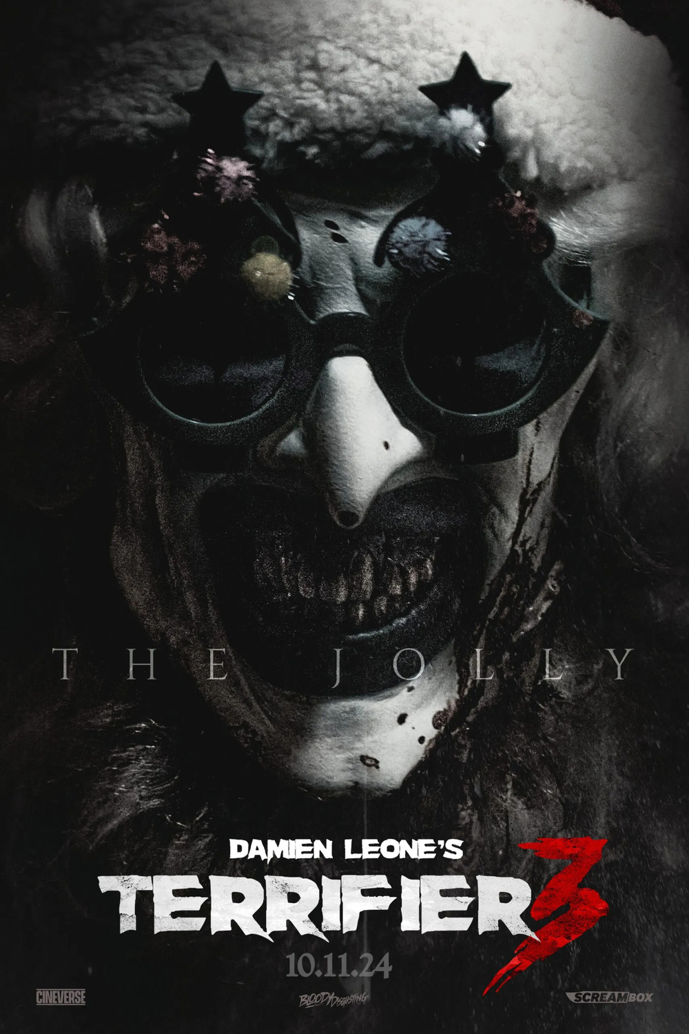 Terrifier 3 Movie Poster | Art | Prepare To Be Terrified Again | Wall Deco