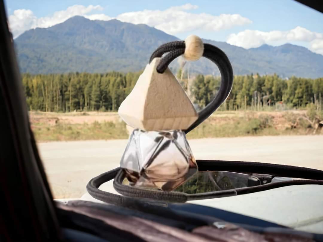 Sweet shop scented Triange  car fresheners