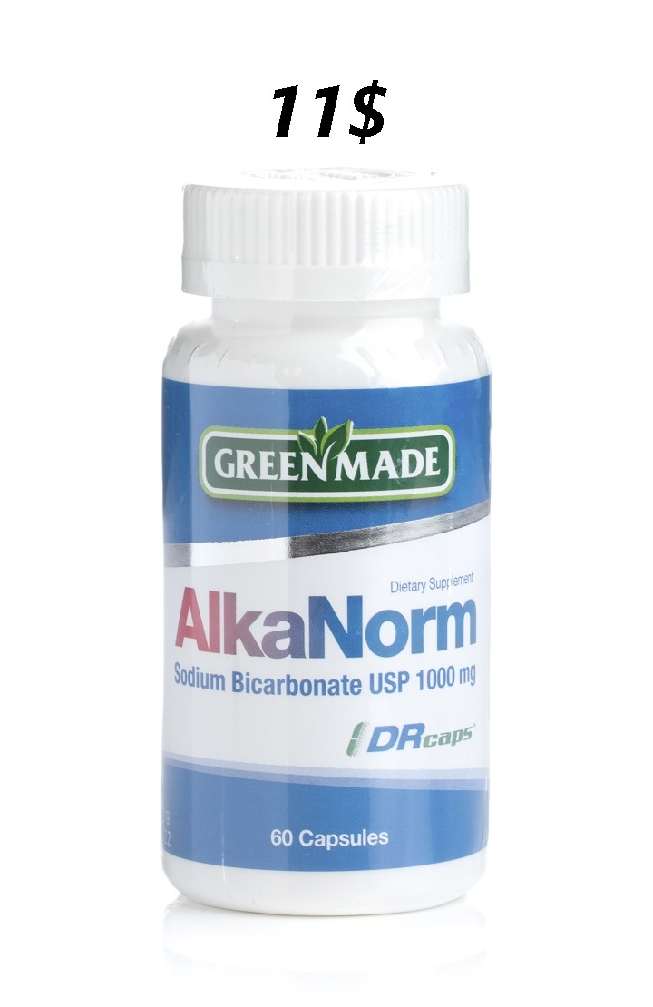 Alkanorm 60 greenmade sodium bicarbonate 