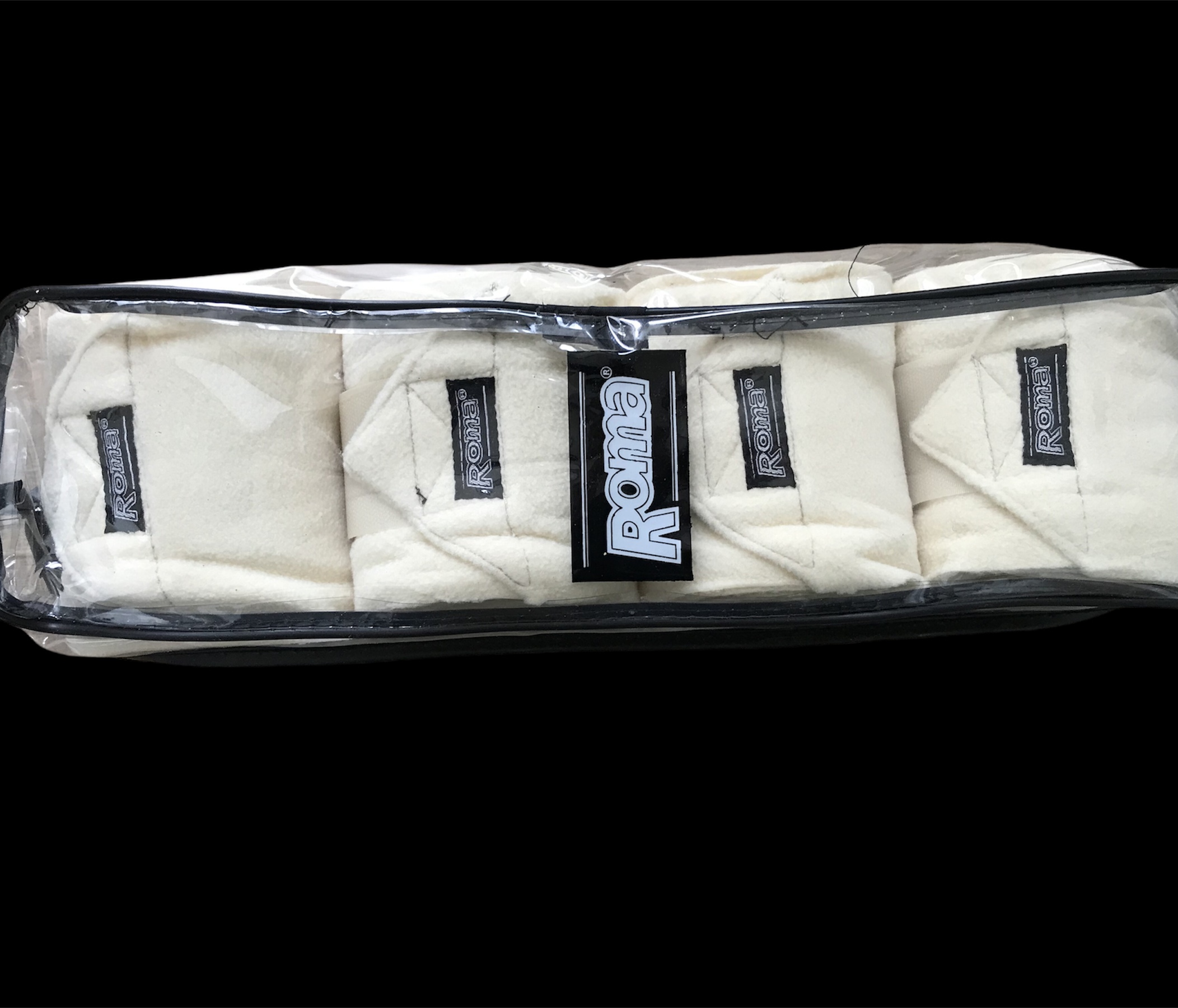 Roma thick fleece bandages. Vanilla