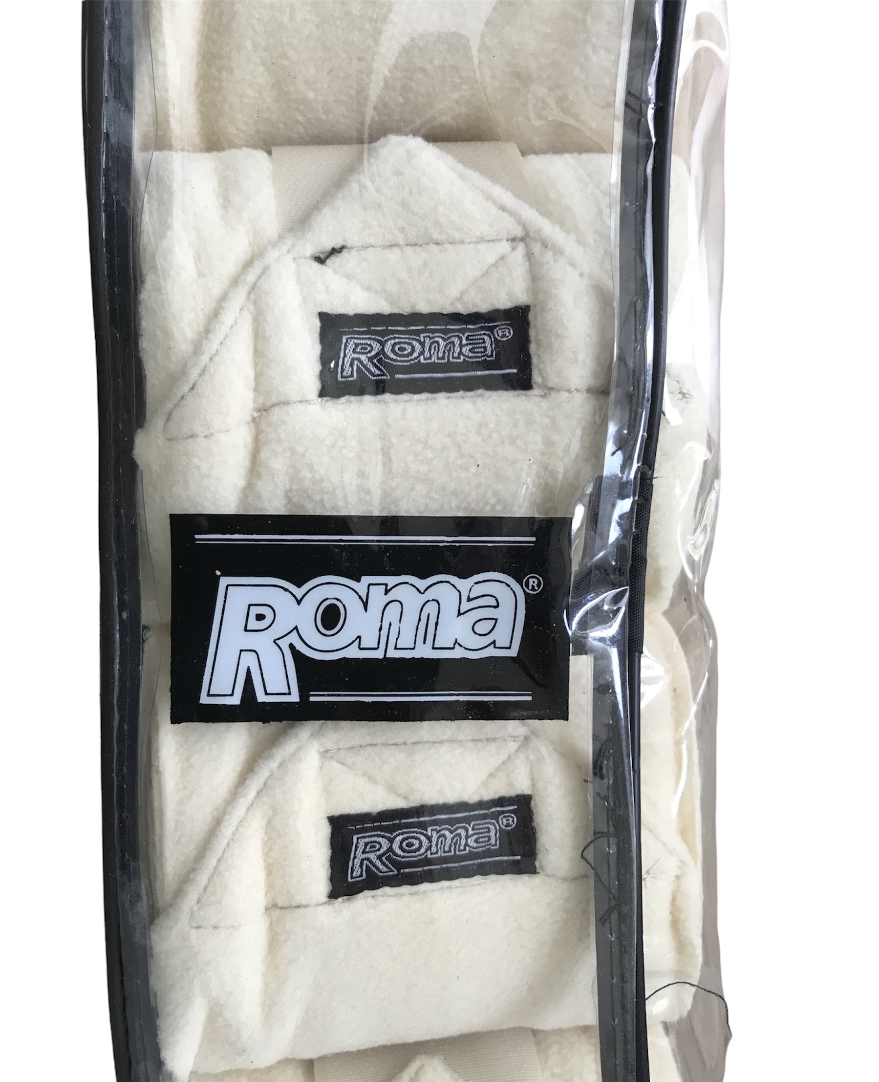 Roma thick fleece bandages. Vanilla