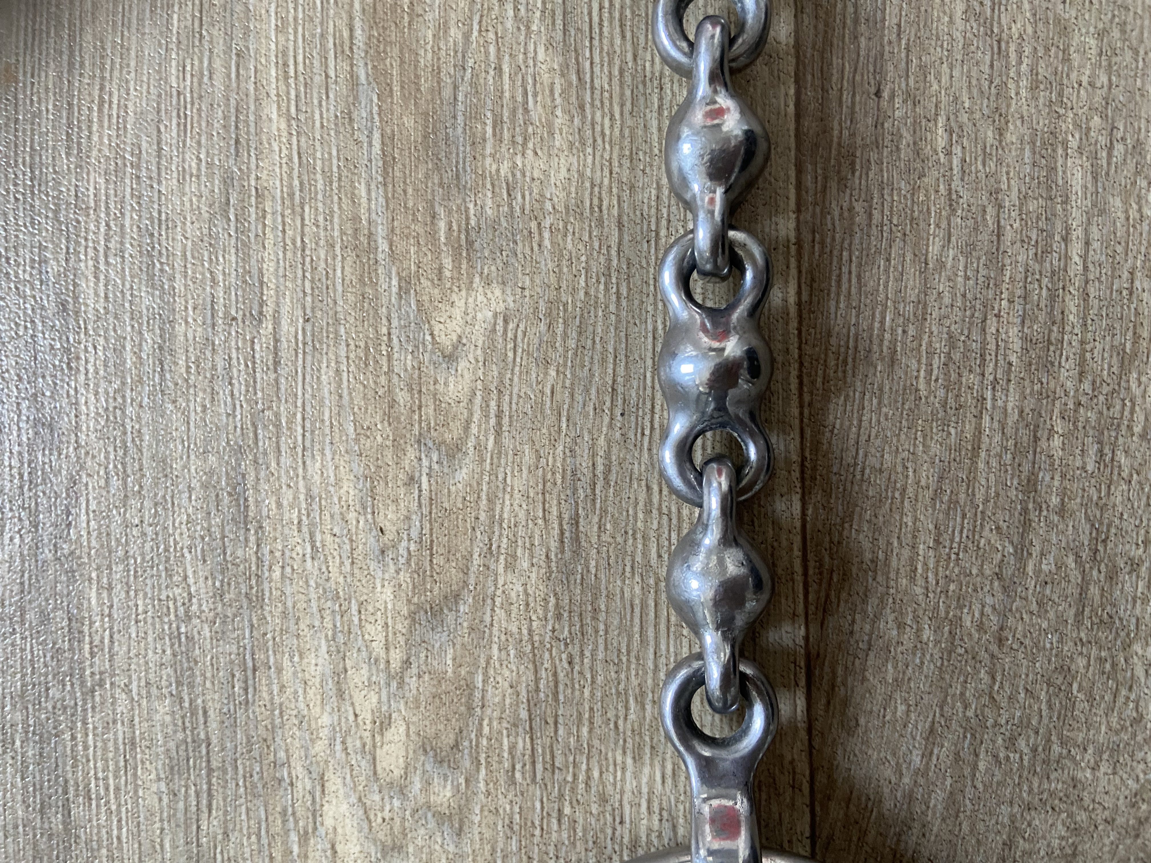 2 ring Waterford snaffle. Used. 5.75”. Good condition.