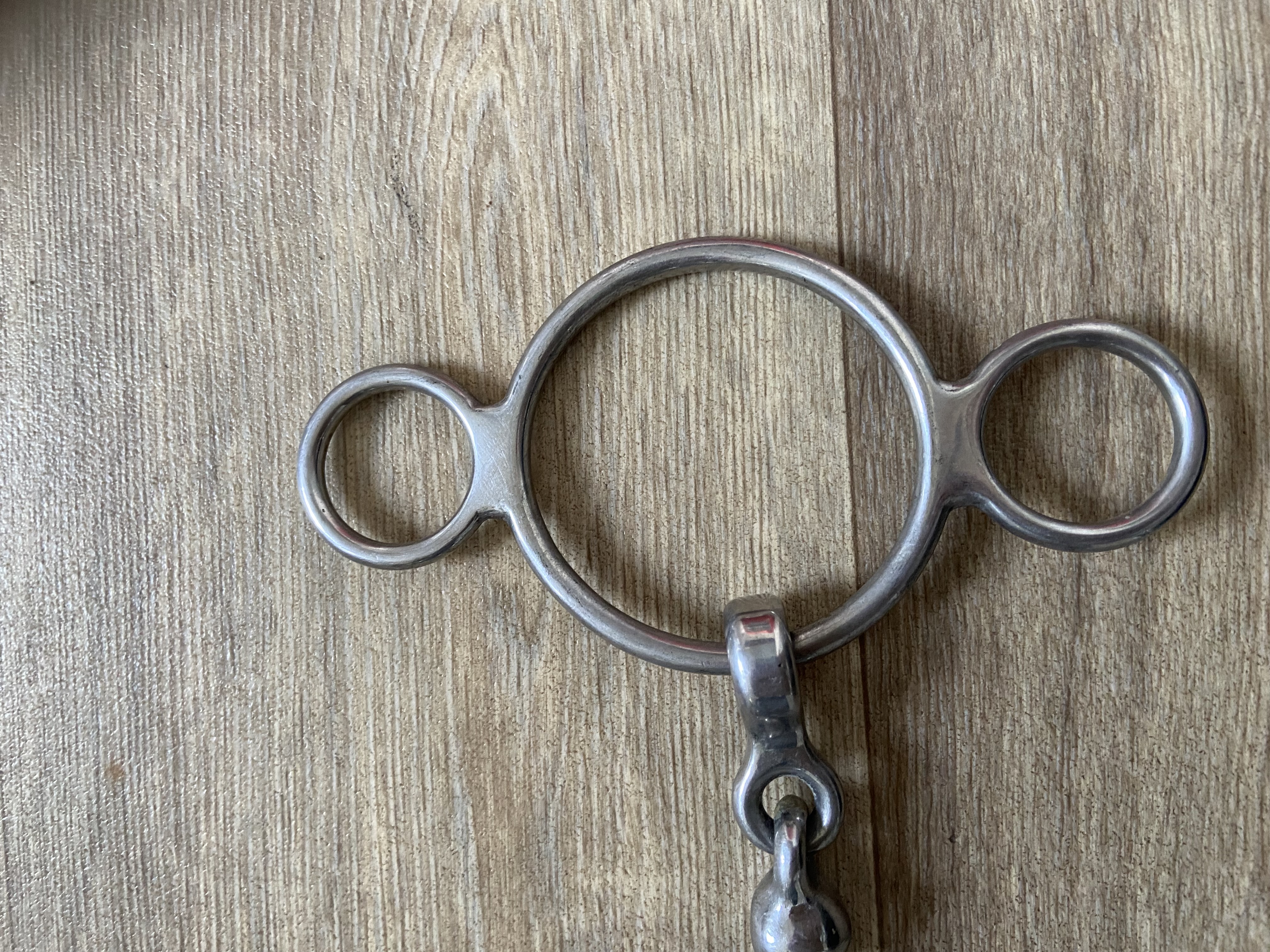 2 ring Waterford snaffle. Used. 5.75”. Good condition.