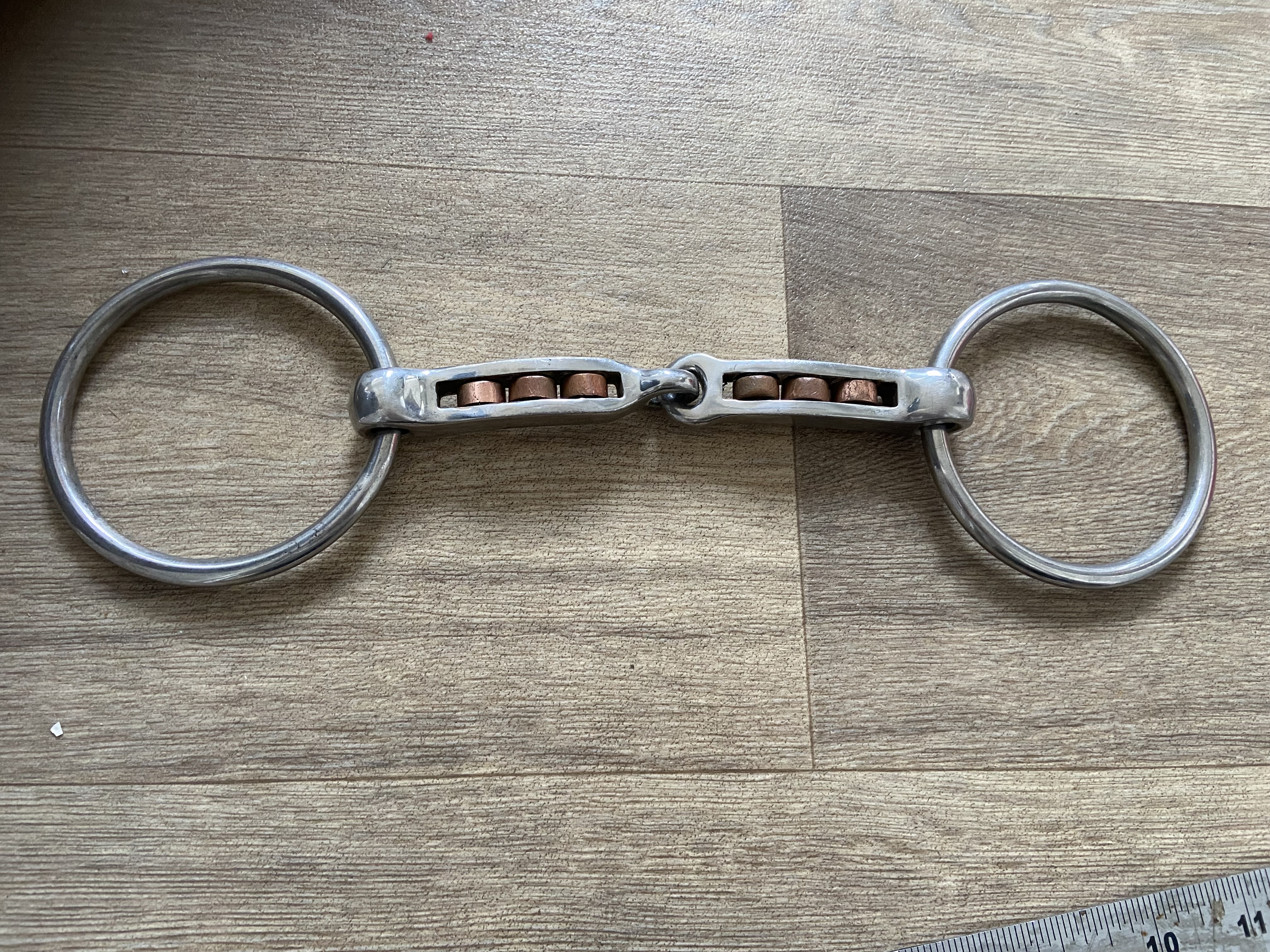 Copper Roller loosering snaffle 5.5”. Used.  VGC