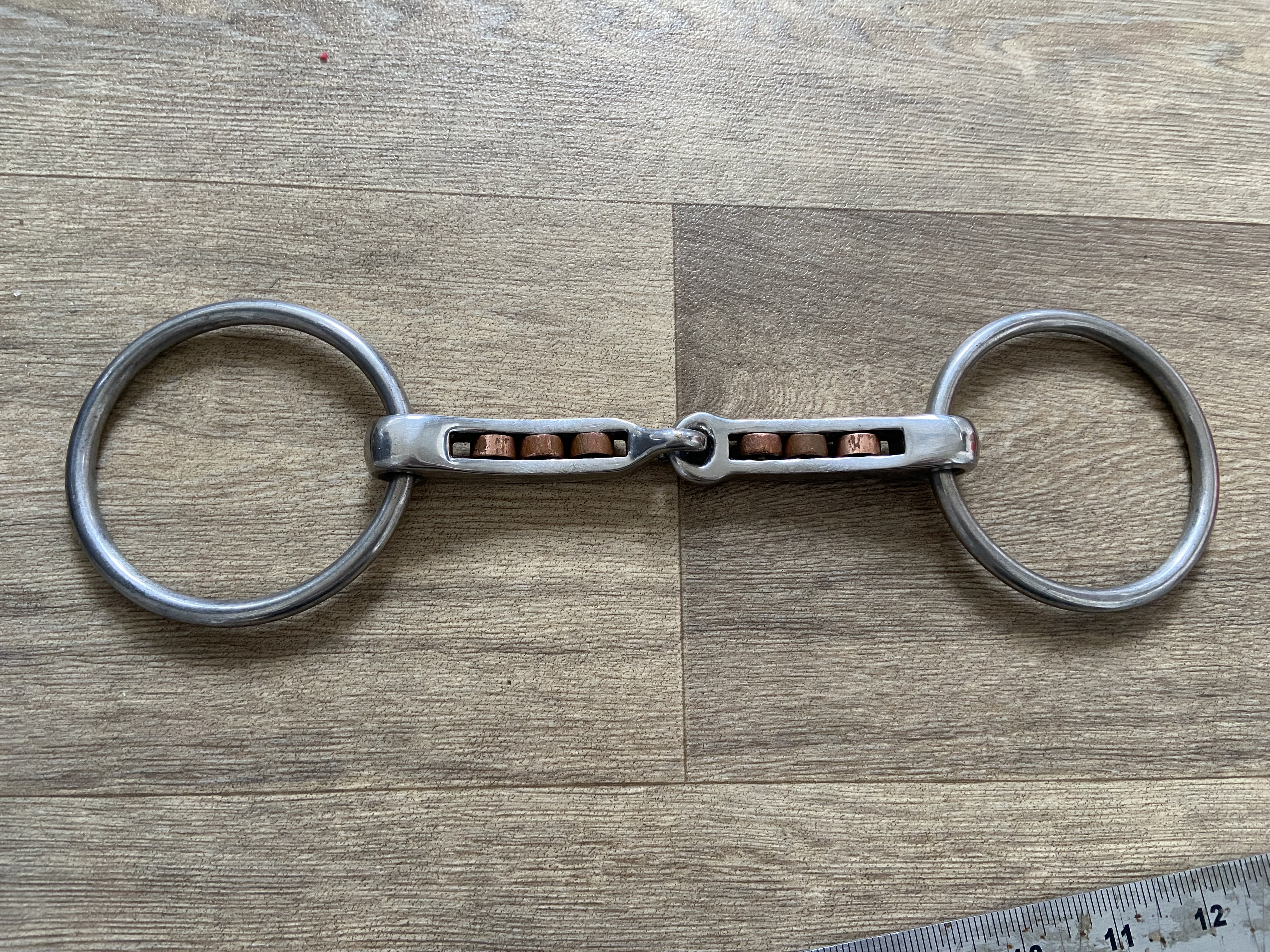 Copper Roller loosering snaffle 5.5”. Used.  VGC