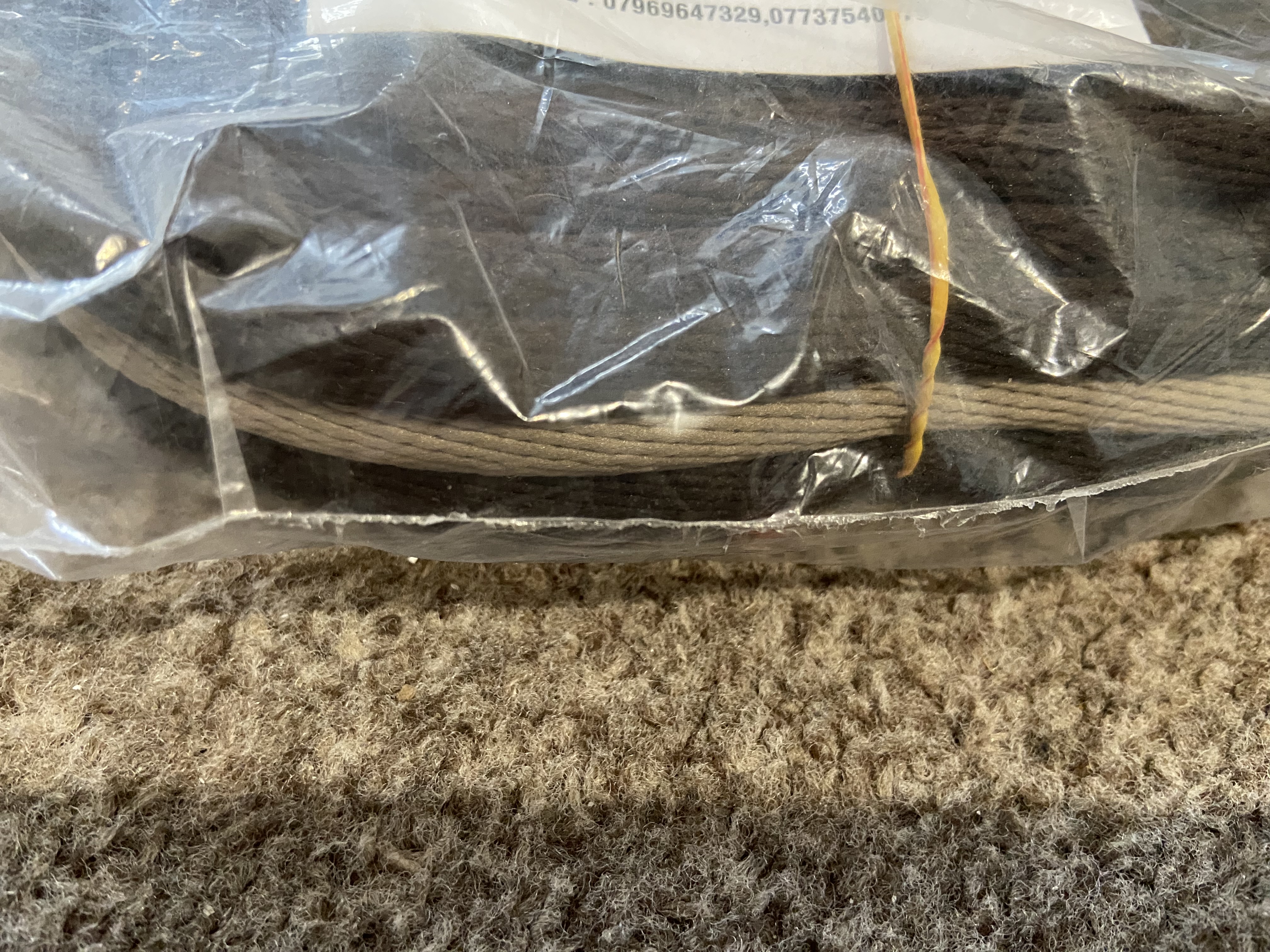 2 metre padded lead rope with trigger clip. Horses/dog walks etc.