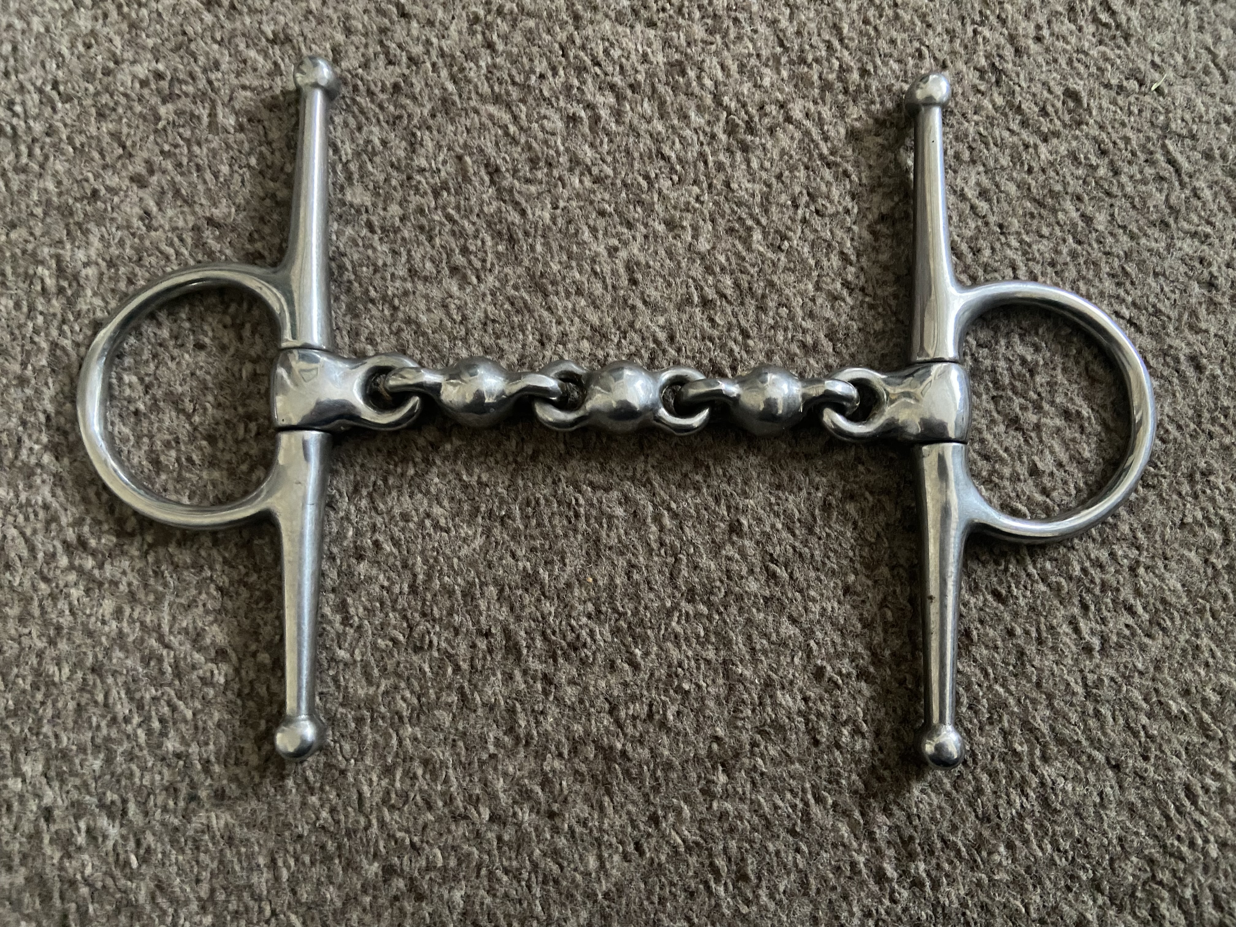 5 3/4" Waterford Fulmer Snaffle.  Used.