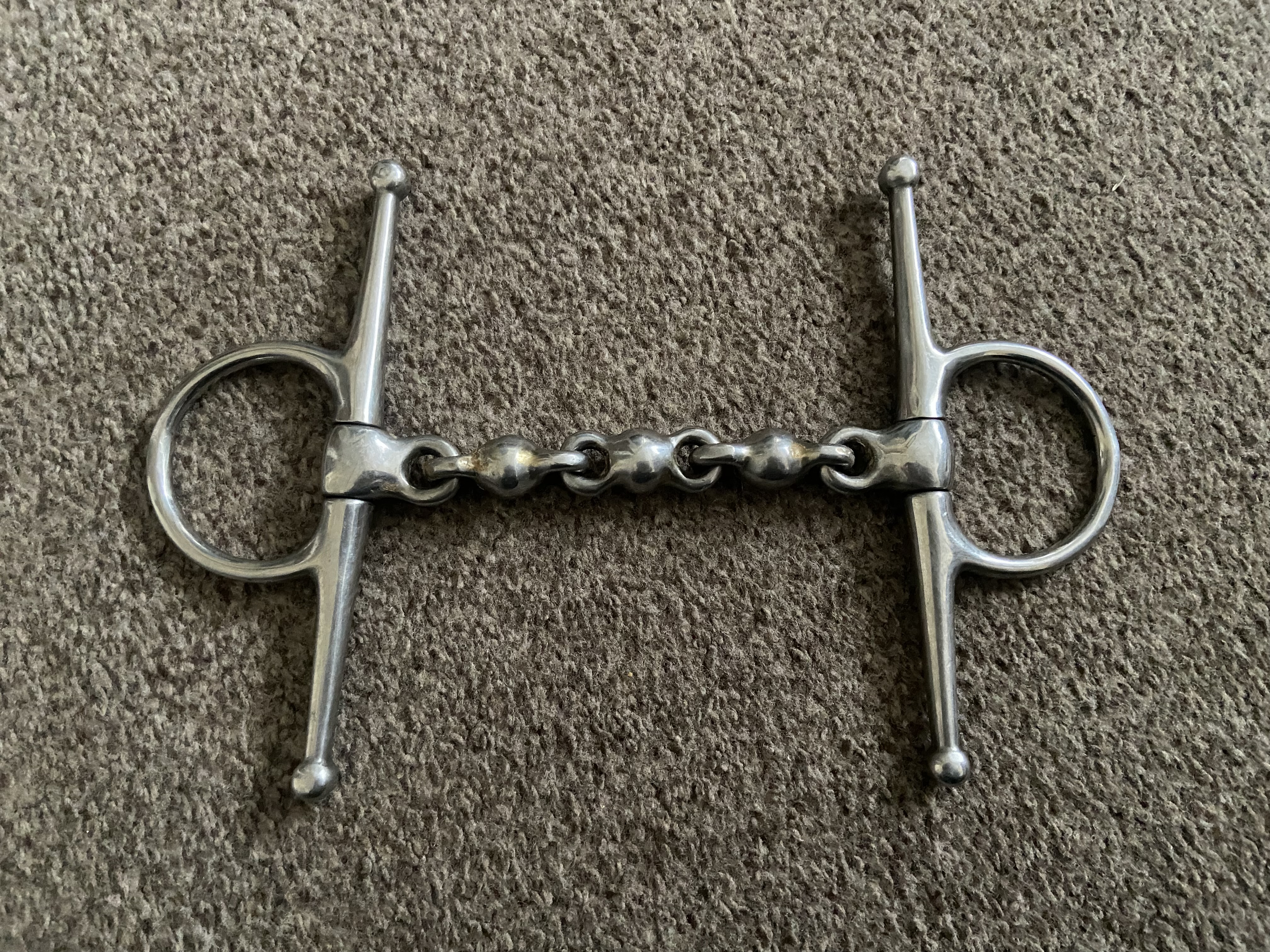 5 3/4" Waterford Fulmer Snaffle.  Used.