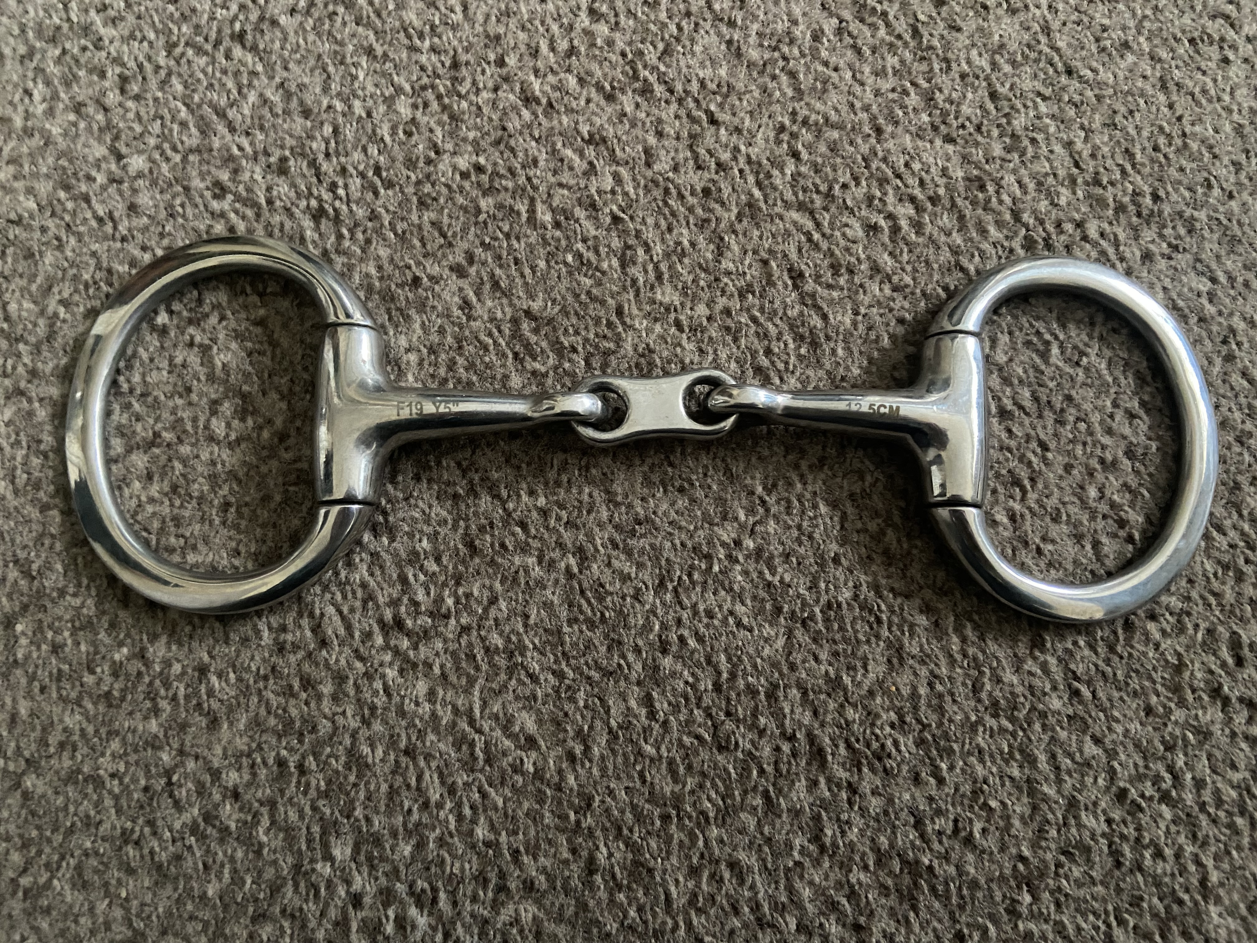 French Link Snaffle 5".  VCG