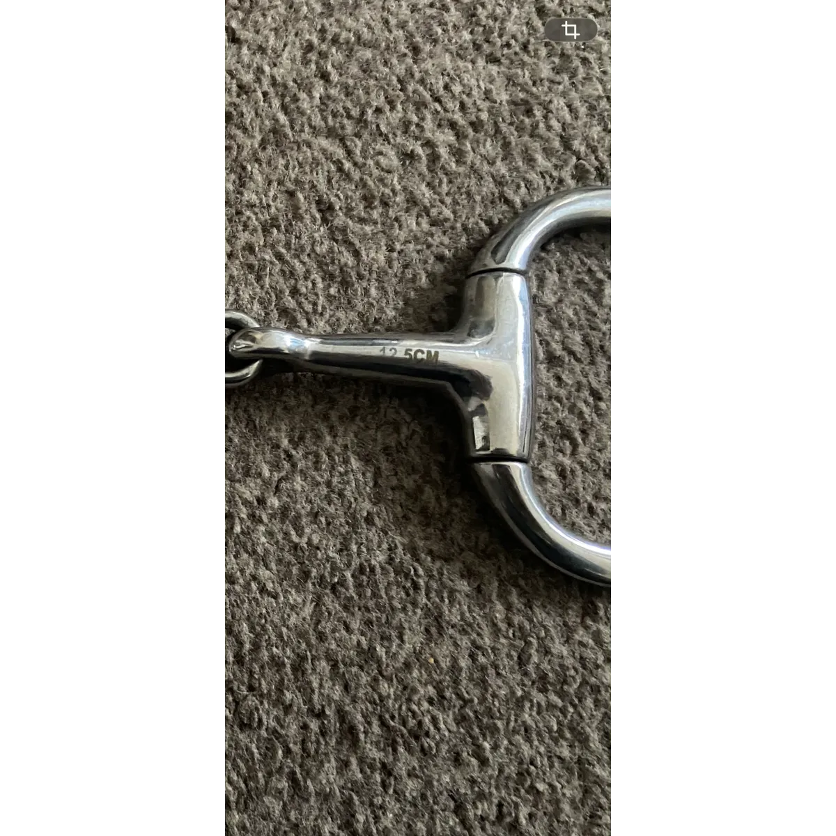 French Link Snaffle 5".  VCG