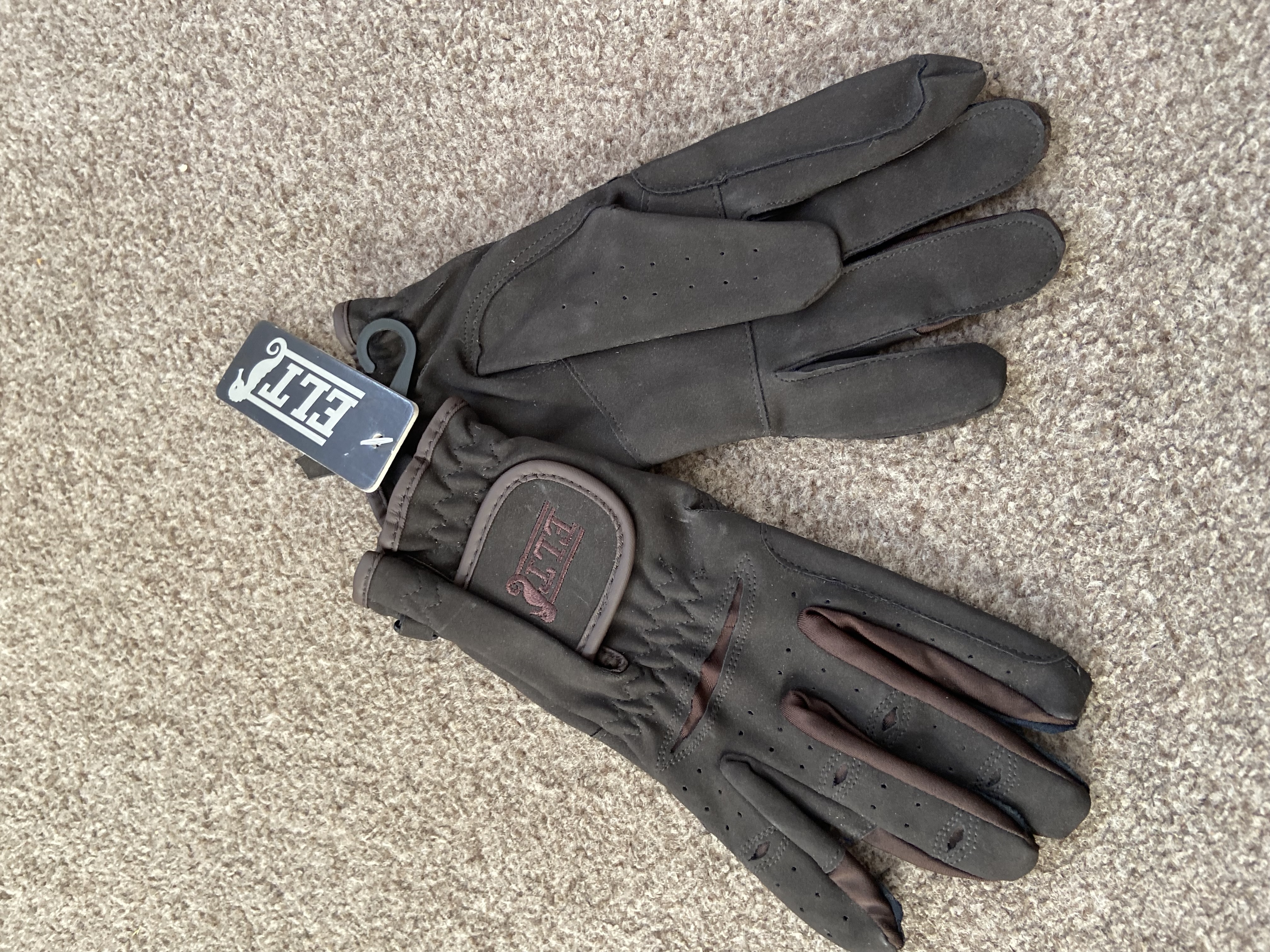 ELT Synthetic Riding Gloves.  Various sizes/colours.