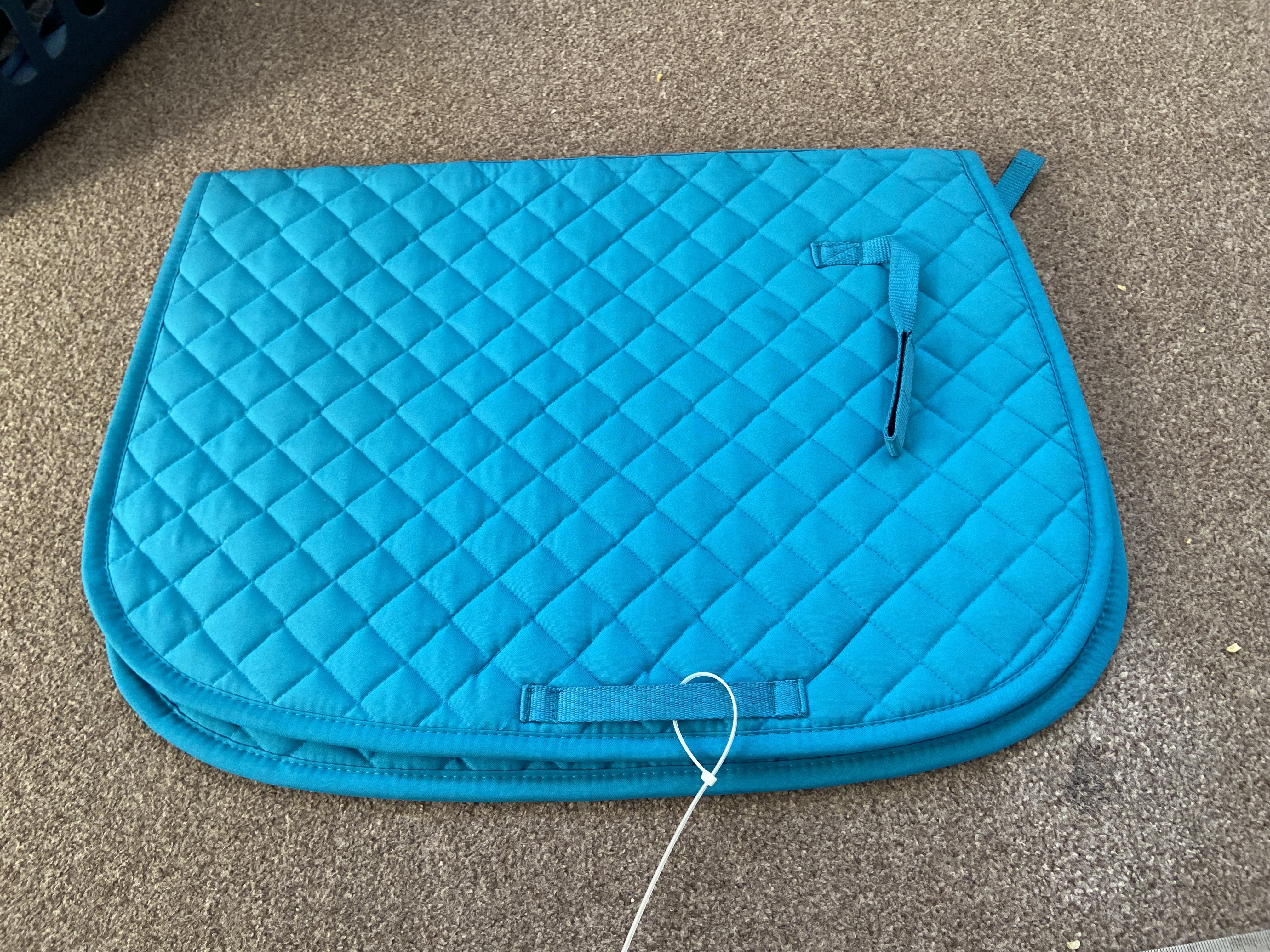 Cob Size Turquoise Saddlepad.  BN
