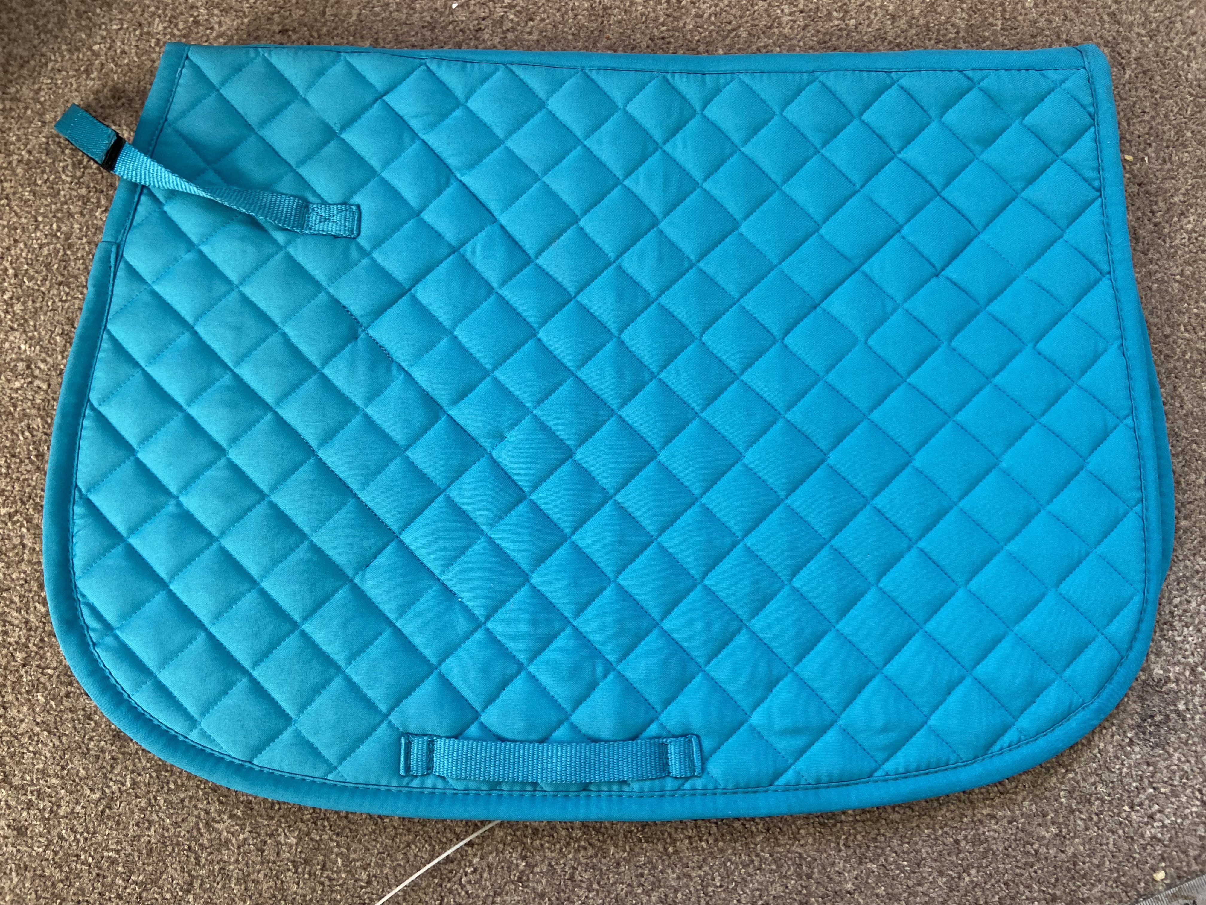 Cob Size Turquoise Saddlepad.  BN