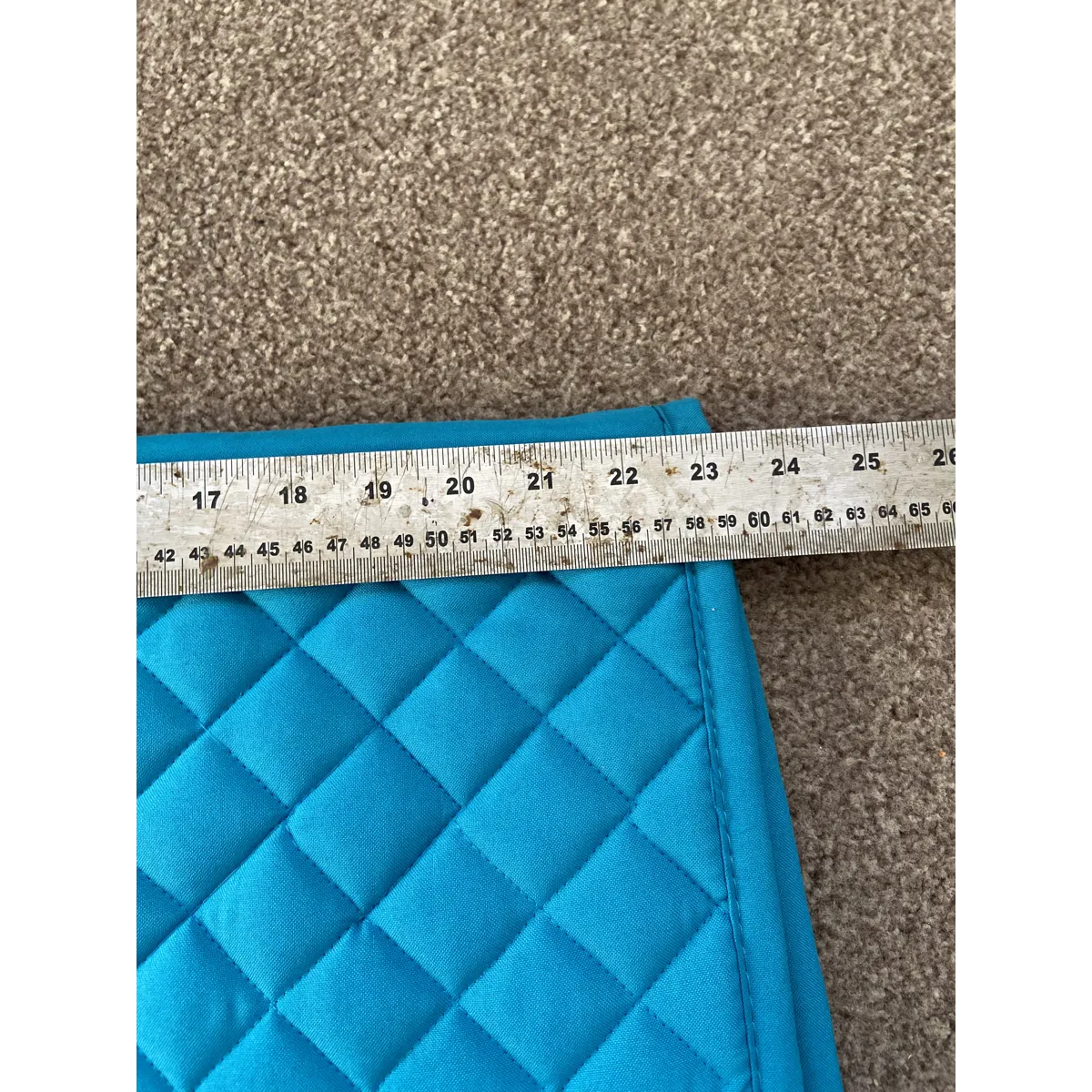 Cob Size Turquoise Saddlepad.  BN
