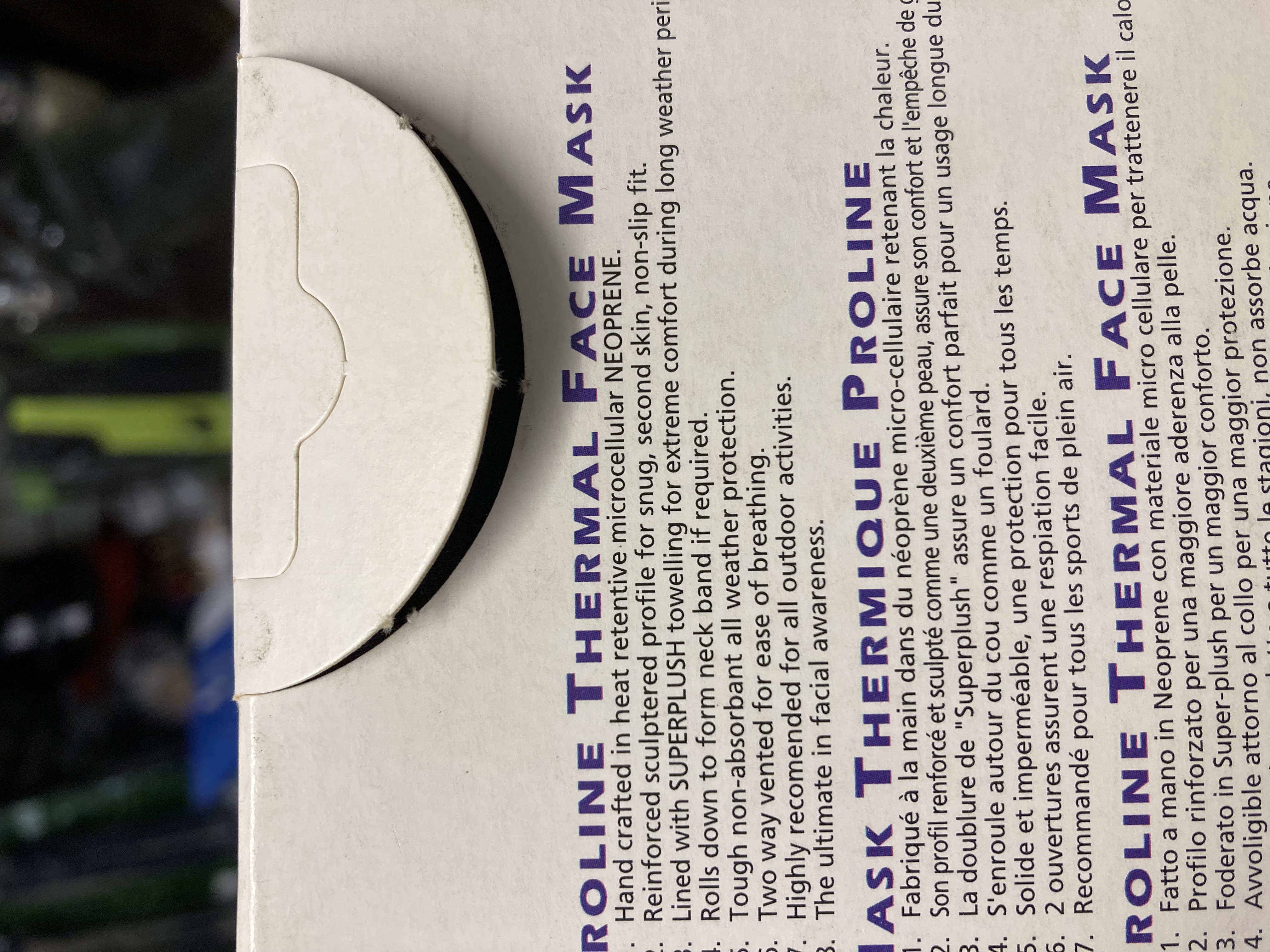 New pro Line Cycling/Motorcycle Balaclava Full Face Mask Winter Thermal BN