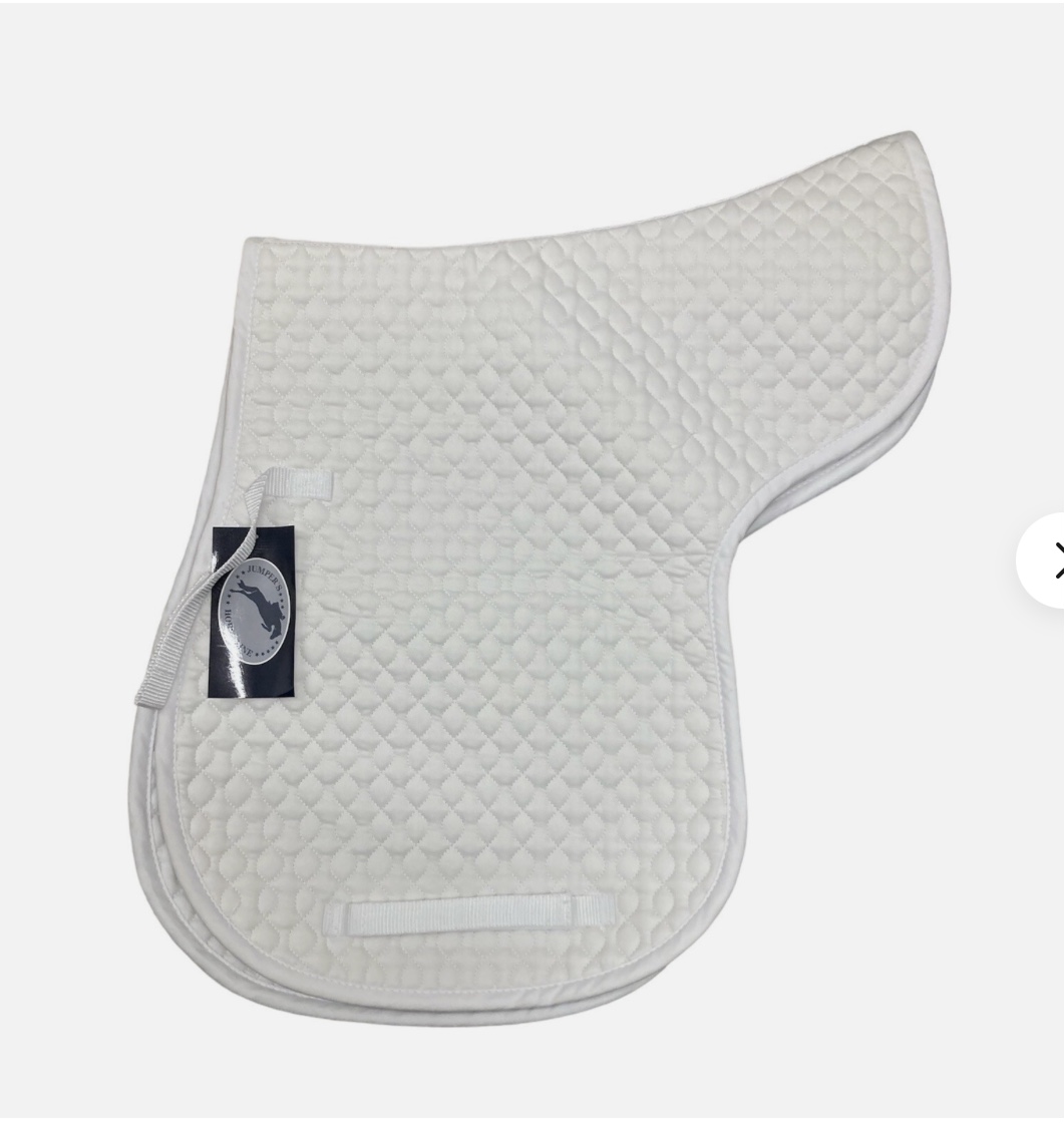 Full size Jumpers Horse Line JHL classic white dressage numnah. BNWT